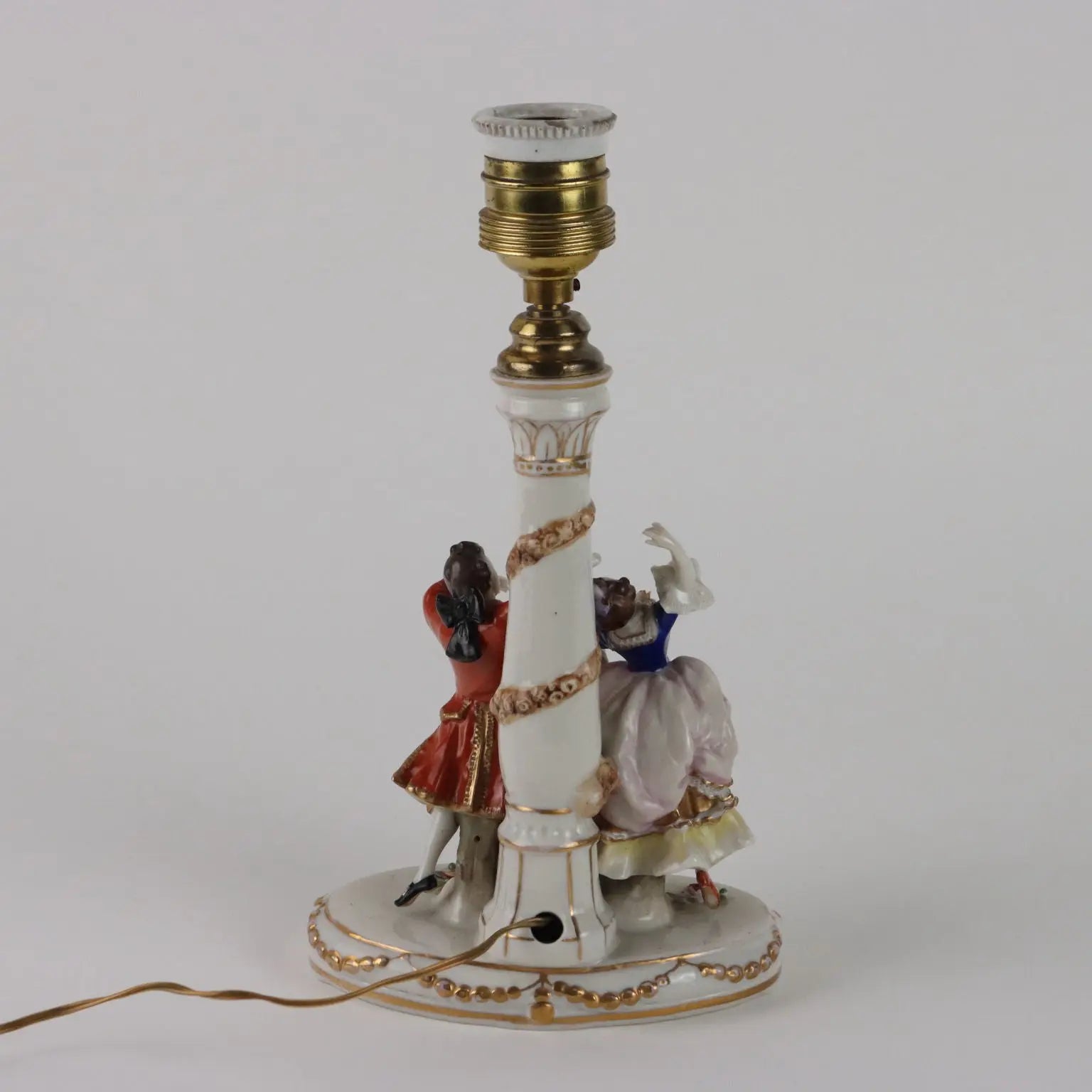 Antique Abat Jour Rudolstadt Porcelain Germany XX Century - Germany, Early XX Century | Antiques | Ceramics Products