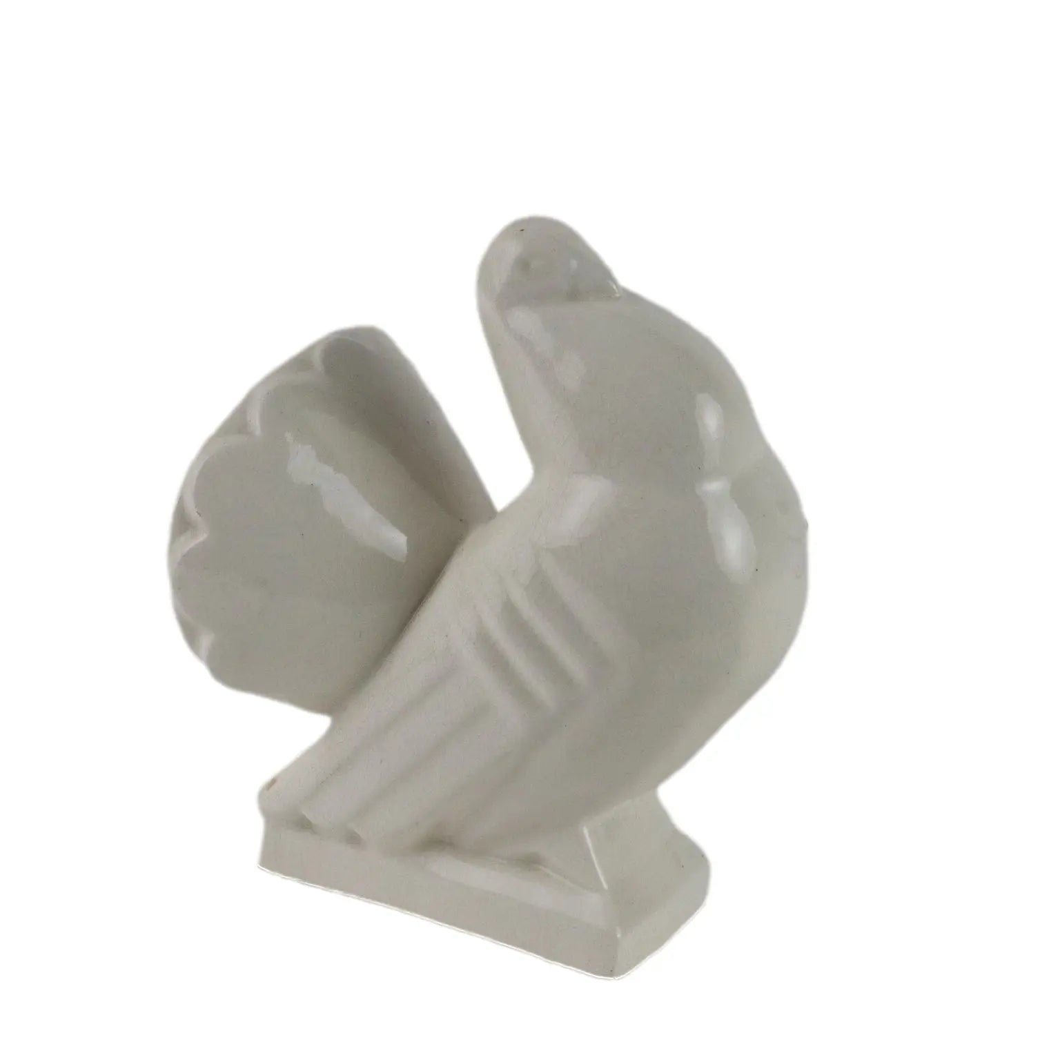 Antique Sculpture Pigeon Ceramic George Ventrillon for Saint Clement - France, 1920s | Antiques | Ceramics Products