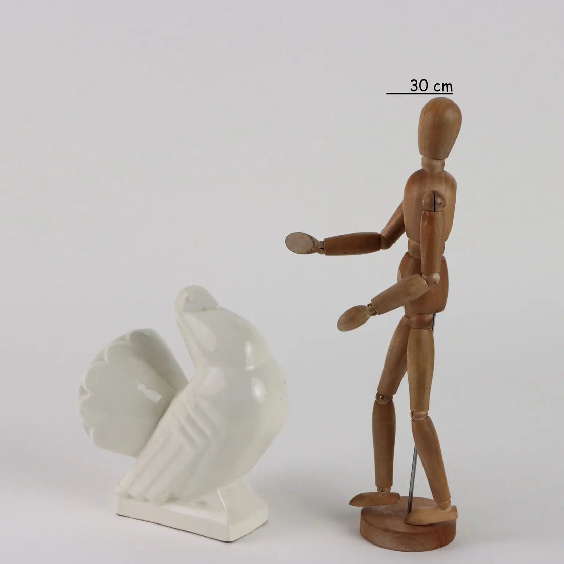 Antique Sculpture Pigeon Ceramic George Ventrillon for Saint Clement - France, 1920s | Antiques | Ceramics Products