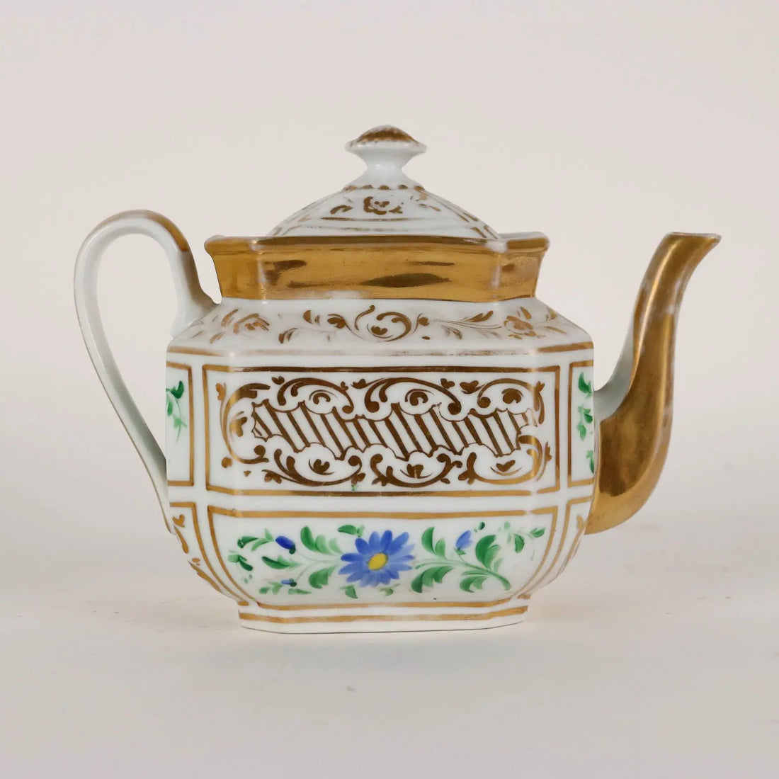 Antique Tea Set White Porcelain Europe Mid XIX Century - Europe, Mid XIX Century | Antiques | Ceramics Products