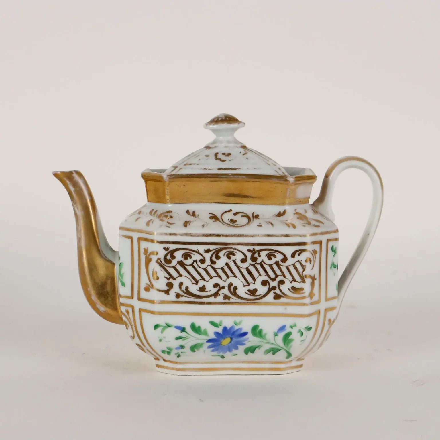 Antique Tea Set White Porcelain Europe Mid XIX Century - Europe, Mid XIX Century | Antiques | Ceramics Products