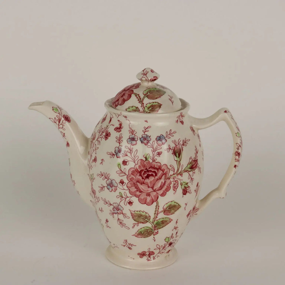 Antique Coffee Set Porcelain Johnson Bros. Rose Chintz '900 - England, XX Century | Antiques | Ceramics Products