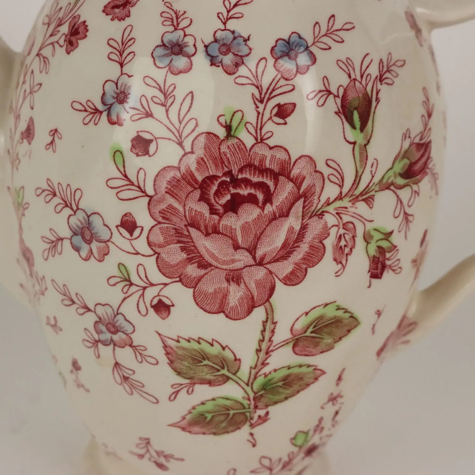 Antique Coffee Set Porcelain Johnson Bros. Rose Chintz '900 - England, XX Century | Antiques | Ceramics Products