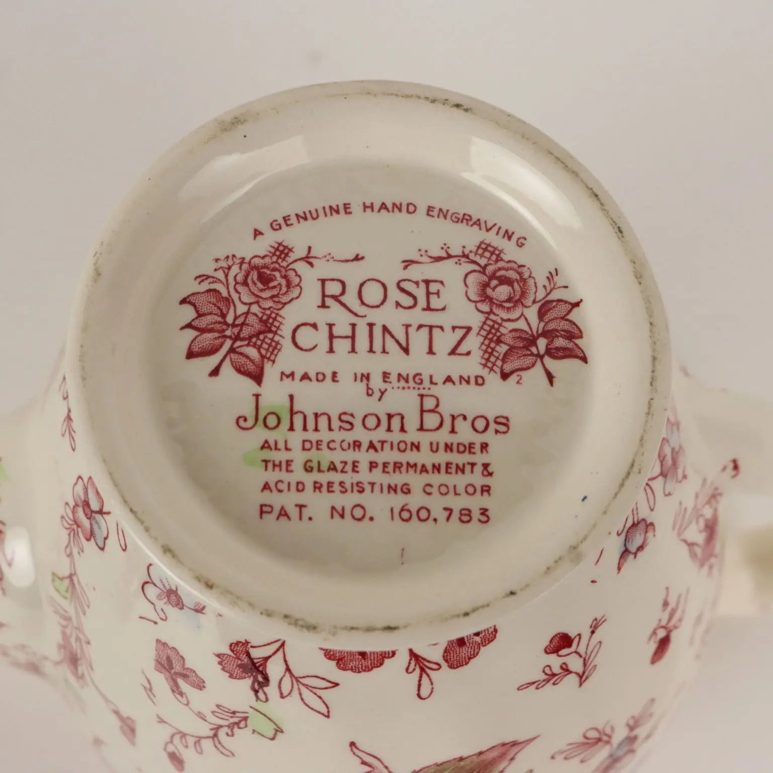 Antique Coffee Set Porcelain Johnson Bros. Rose Chintz '900 - England, XX Century | Antiques | Ceramics Products