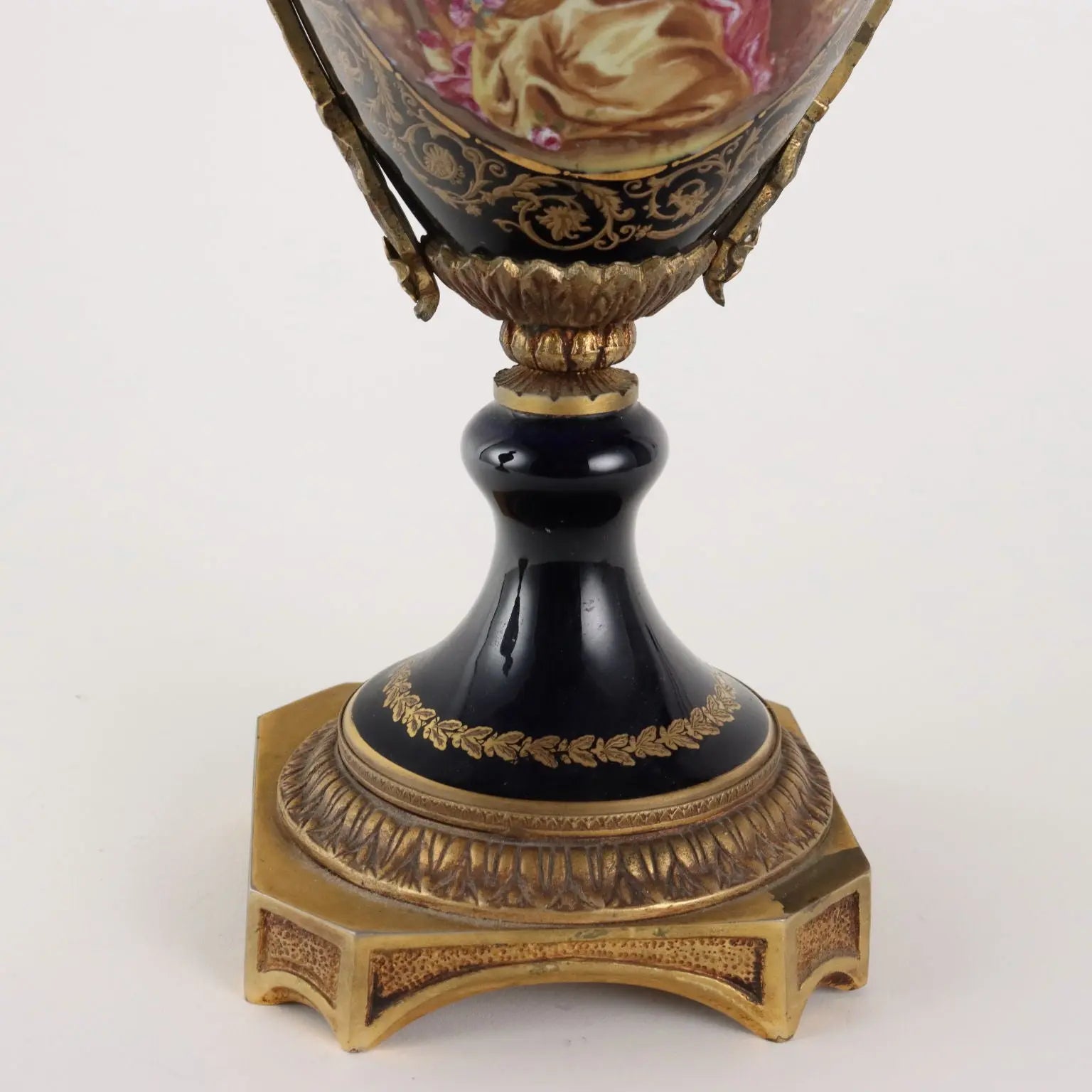 Antique Vases Bronze Porcelain Handmade France XX Century - France, Mid XX Century | Antiques | Ceramics Products