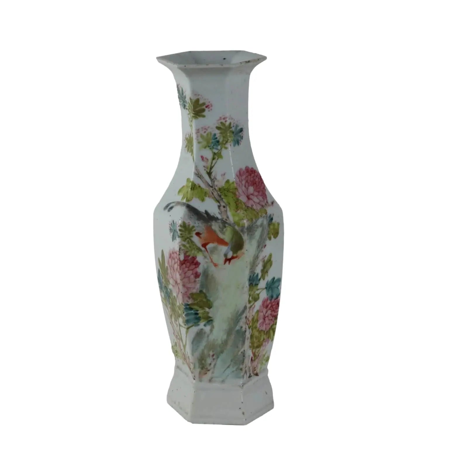 Antique Vase Baluster Shape Enamelled Porcelain China 1910-1920 - China, 1910-1920 | Antiques | Ceramics Products