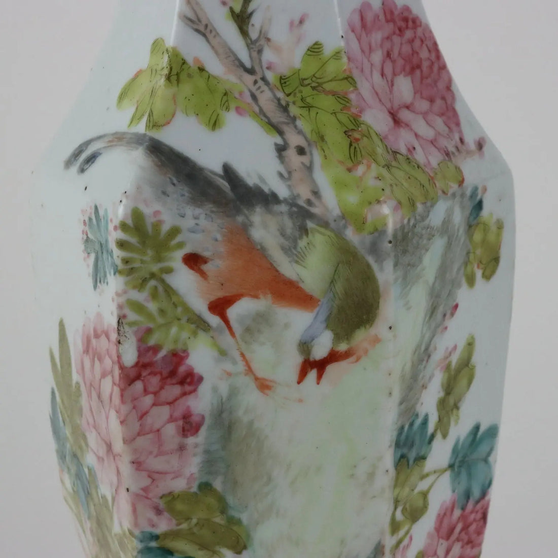 Antique Vase Baluster Shape Enamelled Porcelain China 1910-1920 - China, 1910-1920 | Antiques | Ceramics Products