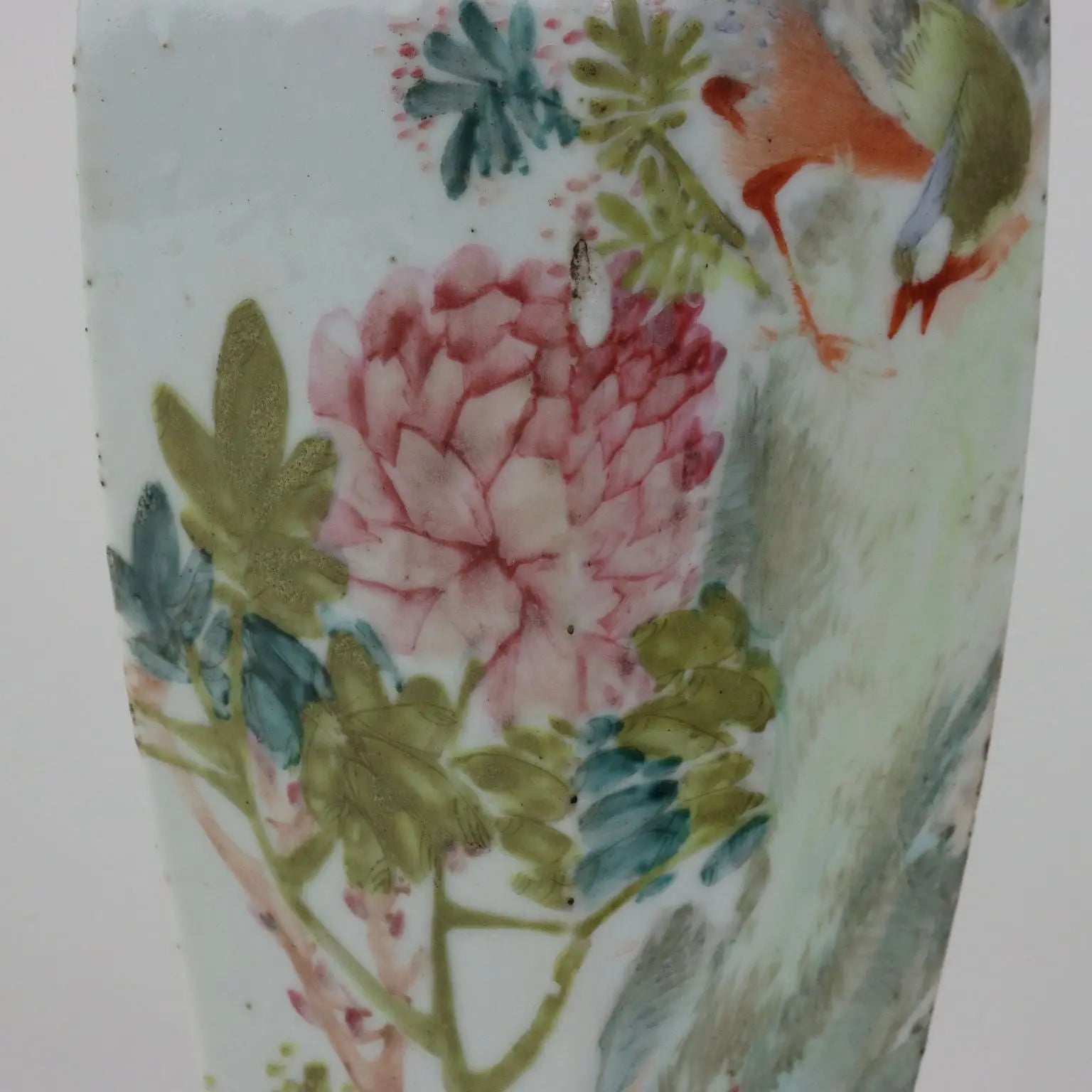 Antique Vase Baluster Shape Enamelled Porcelain China 1910-1920 - China, 1910-1920 | Antiques | Ceramics Products
