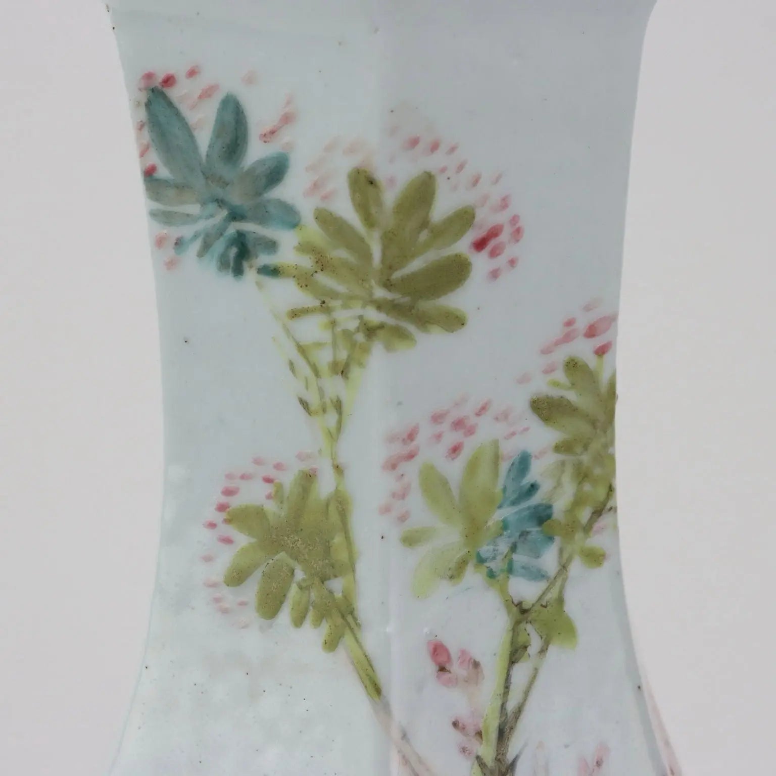 Antique Vase Baluster Shape Enamelled Porcelain China 1910-1920 - China, 1910-1920 | Antiques | Ceramics Products