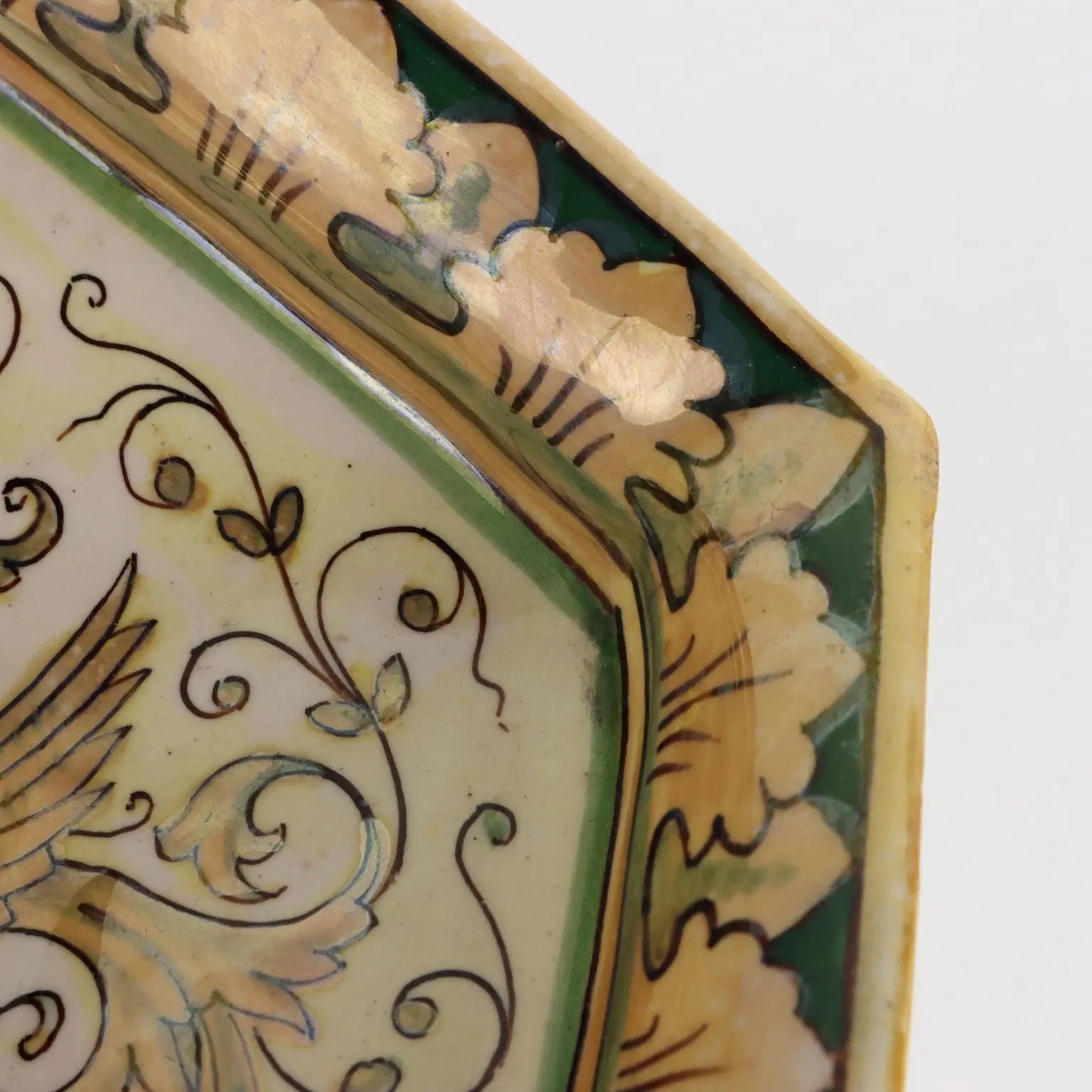Antique Centerpiece Majolica Man. Robbia Gualdo Tadino '900 - Italy, Late XX Century | Antiques | Ceramics Products