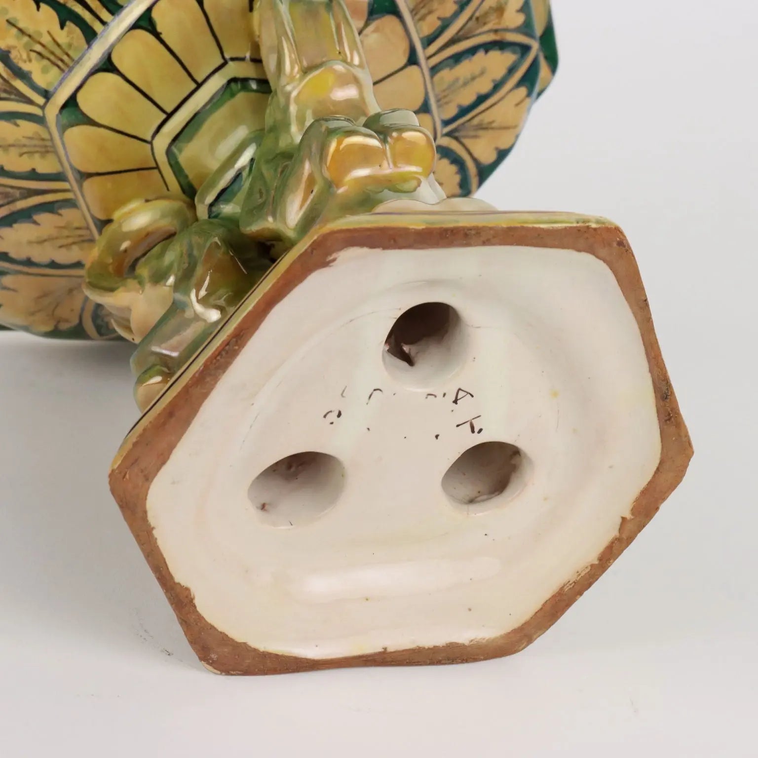 Antique Centerpiece Majolica Man. Robbia Gualdo Tadino '900 - Italy, Late XX Century | Antiques | Ceramics Products