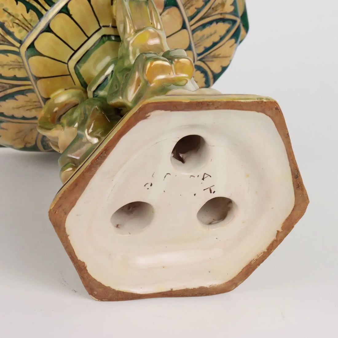 Antique Centerpiece Majolica Man. Robbia Gualdo Tadino '900 - Italy, Late XX Century | Antiques | Ceramics Products