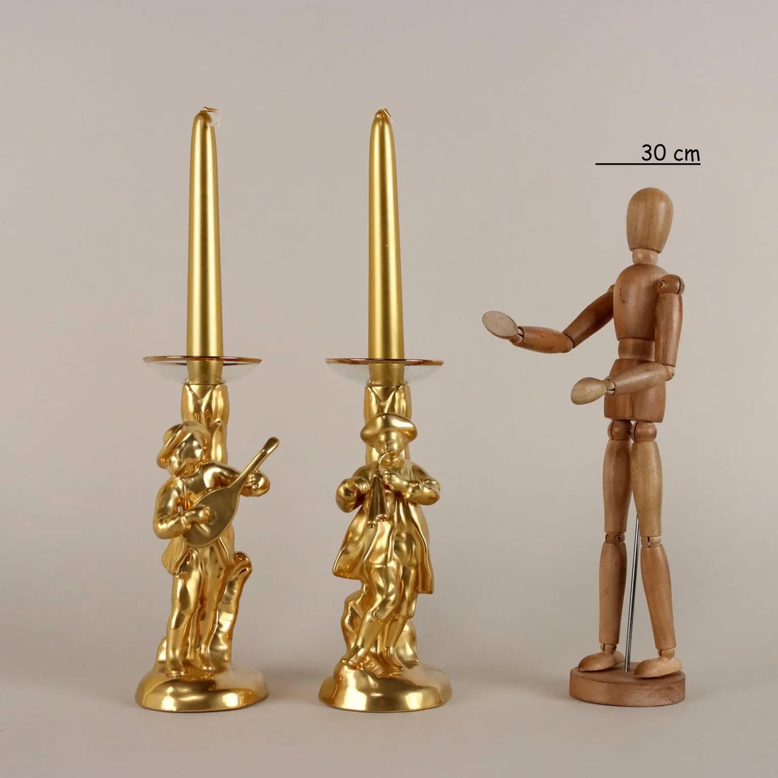Antique Candelabra Ceramic Este Manufacture Italy XX Century - Italy, Mid XX Century | Antiques | Ceramics Products