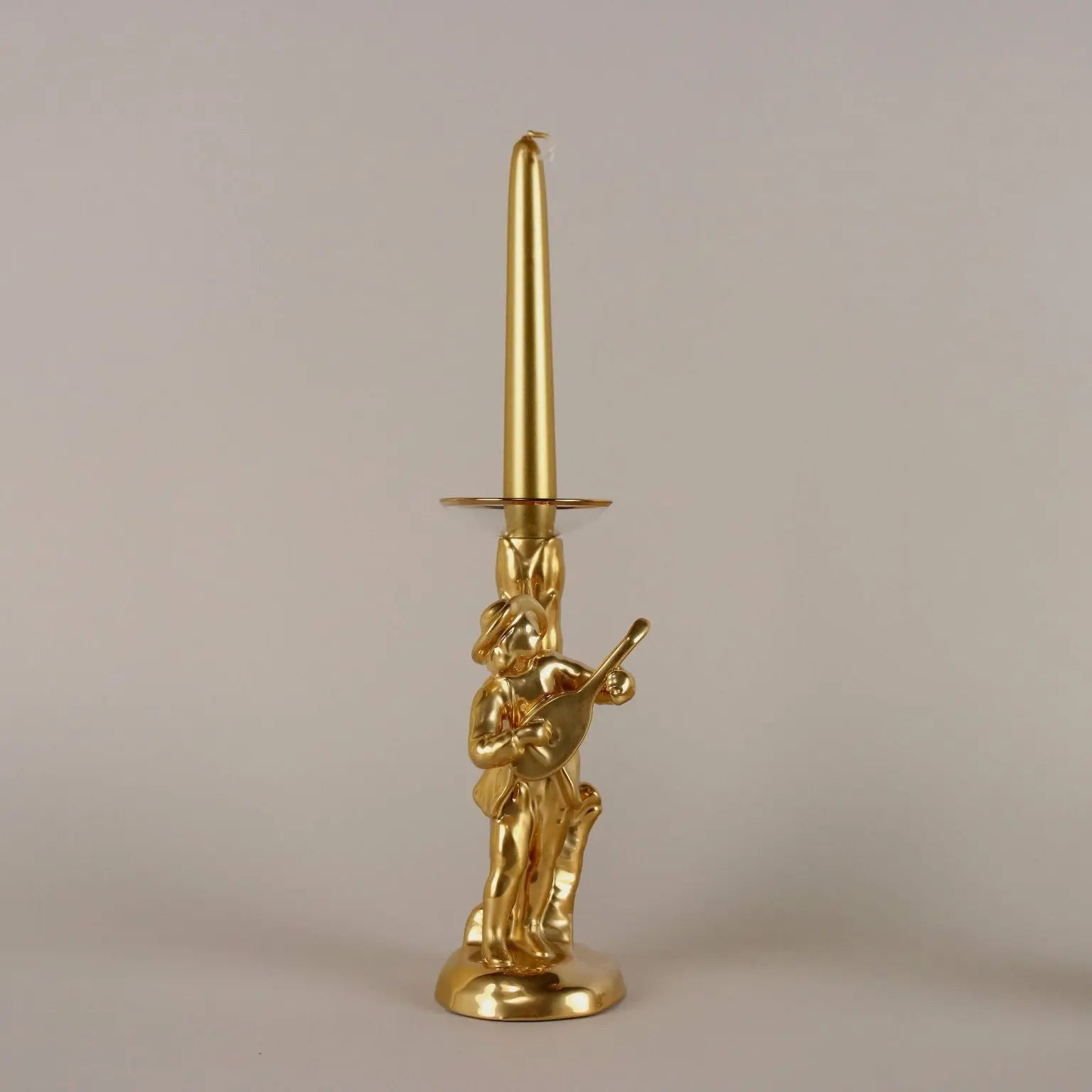 Antique Candelabra Ceramic Este Manufacture Italy XX Century - Italy, Mid XX Century | Antiques | Ceramics Products