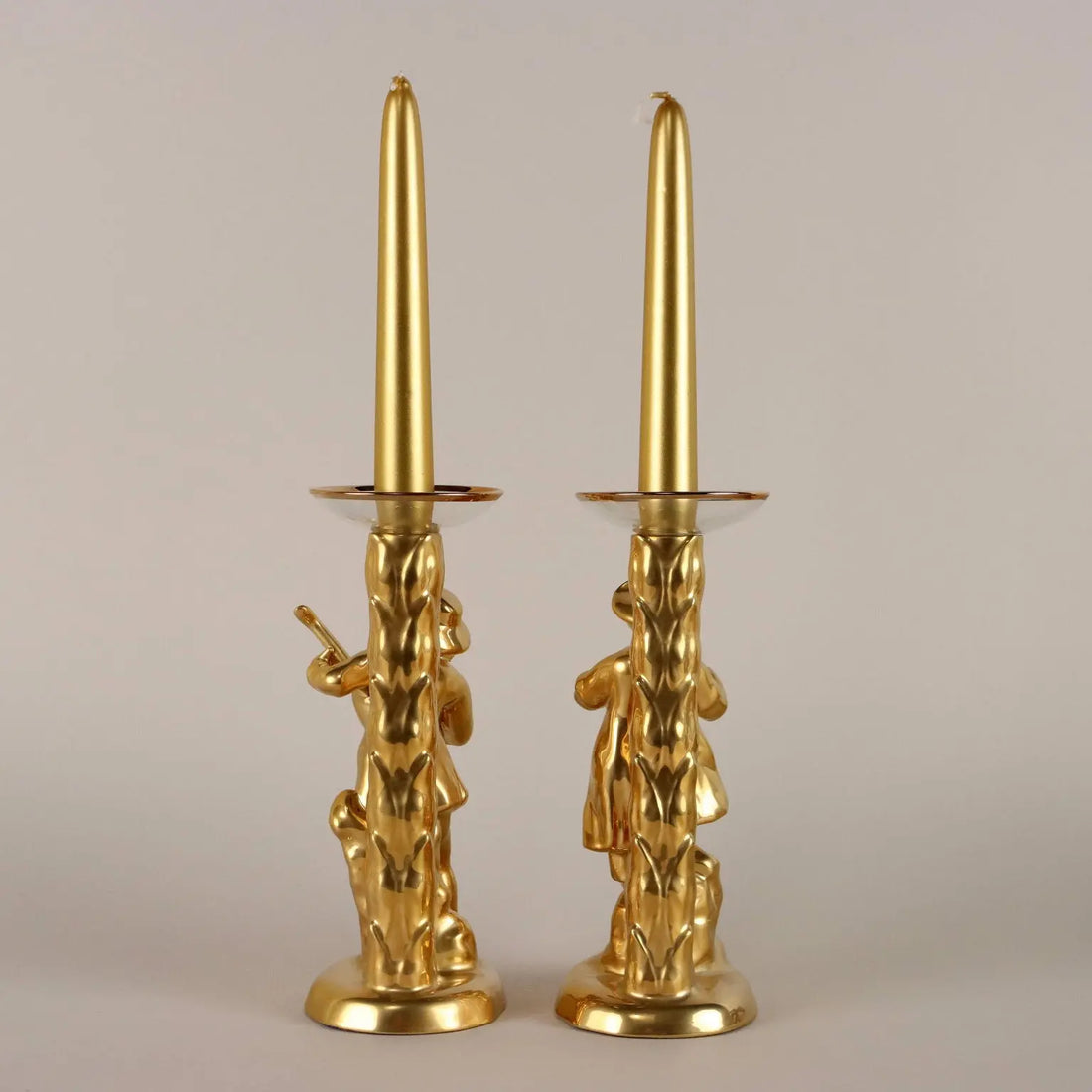 Antique Candelabra Ceramic Este Manufacture Italy XX Century - Italy, Mid XX Century | Antiques | Ceramics Products