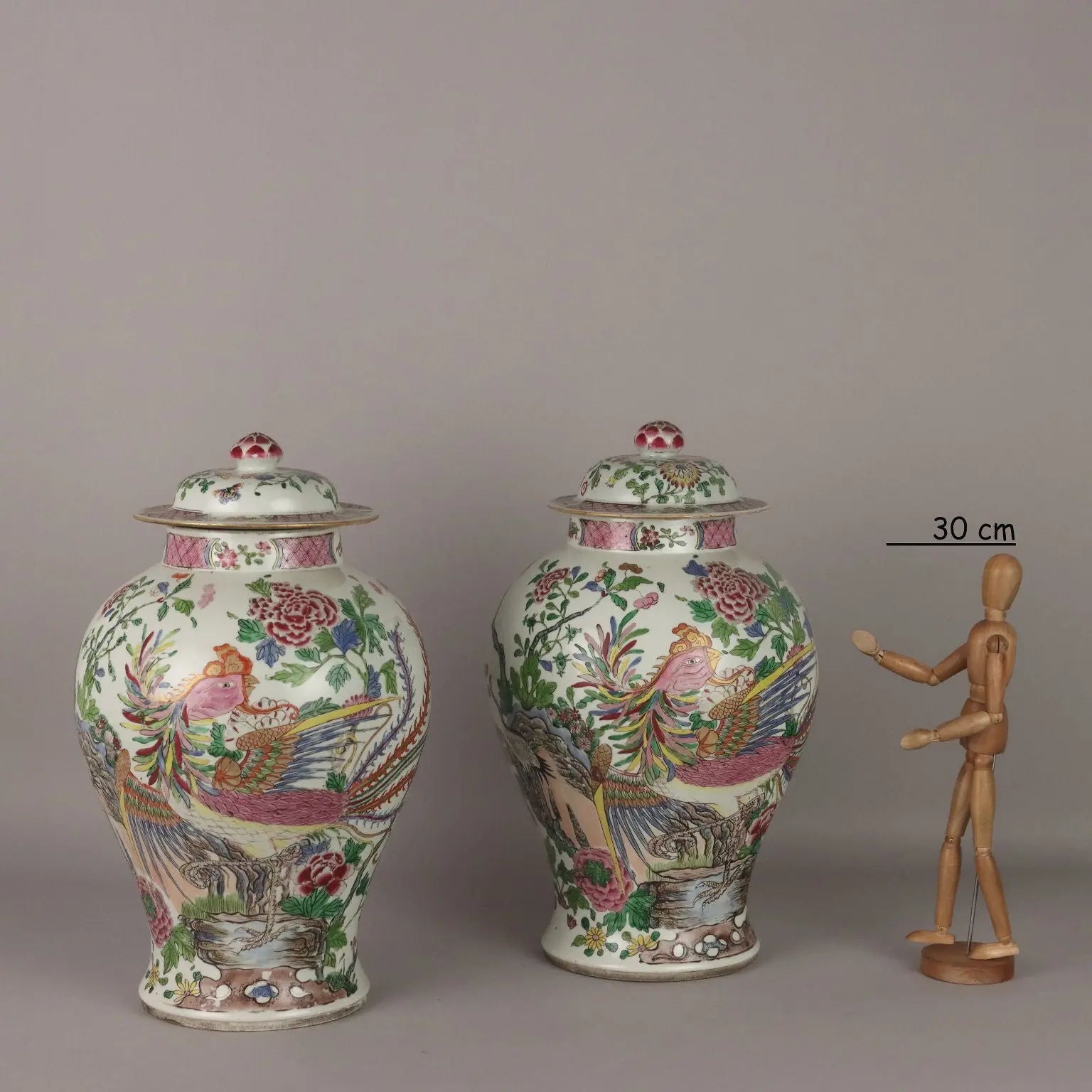 Antique Vases Edmè Sanson Style Porcelain France XIX-XX Century - France, Late XIX - Early XX Century | Antiques | Ceramics Products