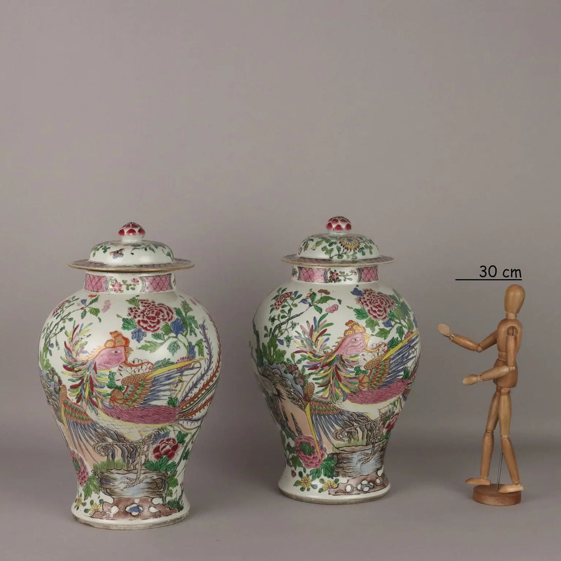 Antique Vases Edmè Sanson Style Porcelain France XIX-XX Century - France, Late XIX - Early XX Century | Antiques | Ceramics Products