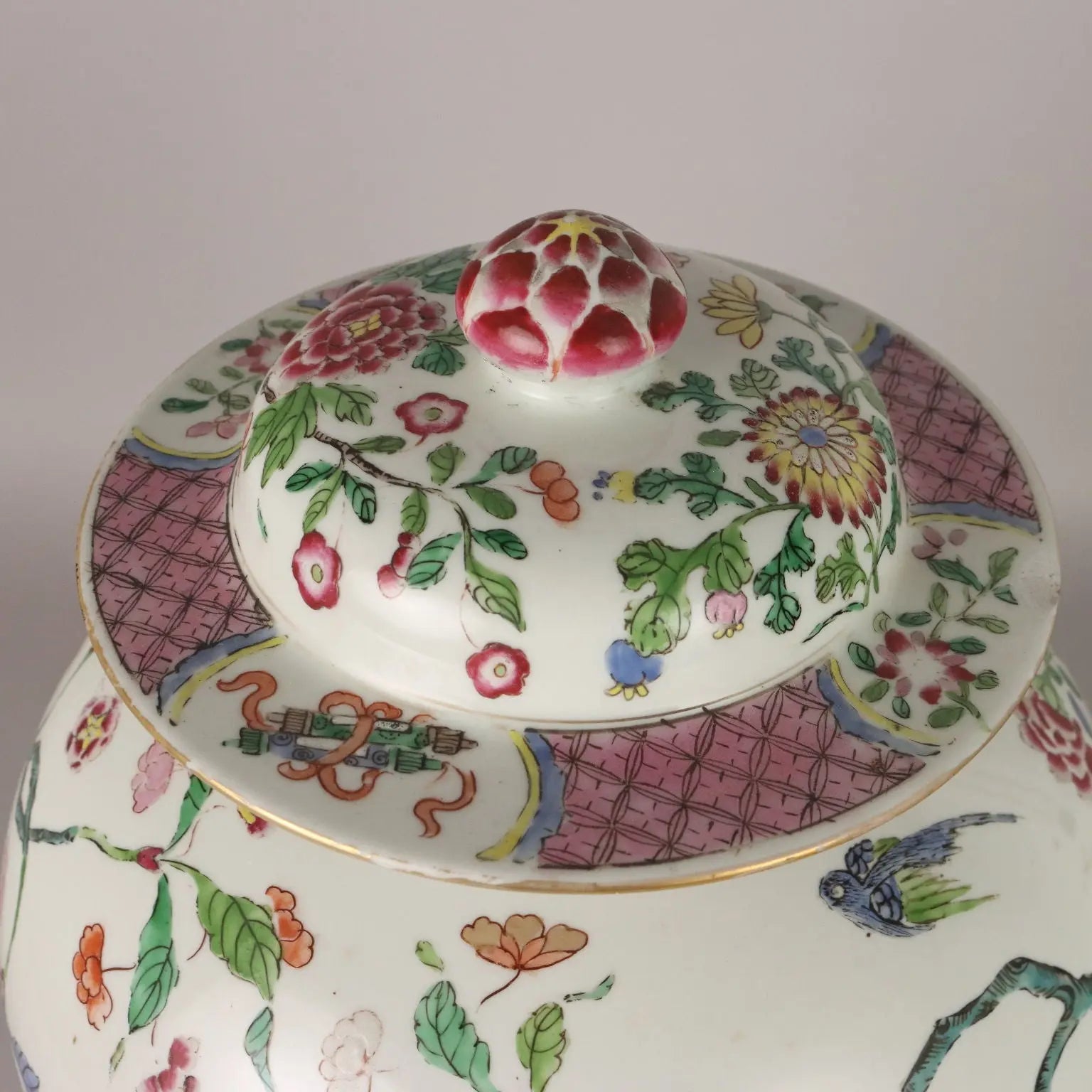 Antique Vases Edmè Sanson Style Porcelain France XIX-XX Century - France, Late XIX - Early XX Century | Antiques | Ceramics Products