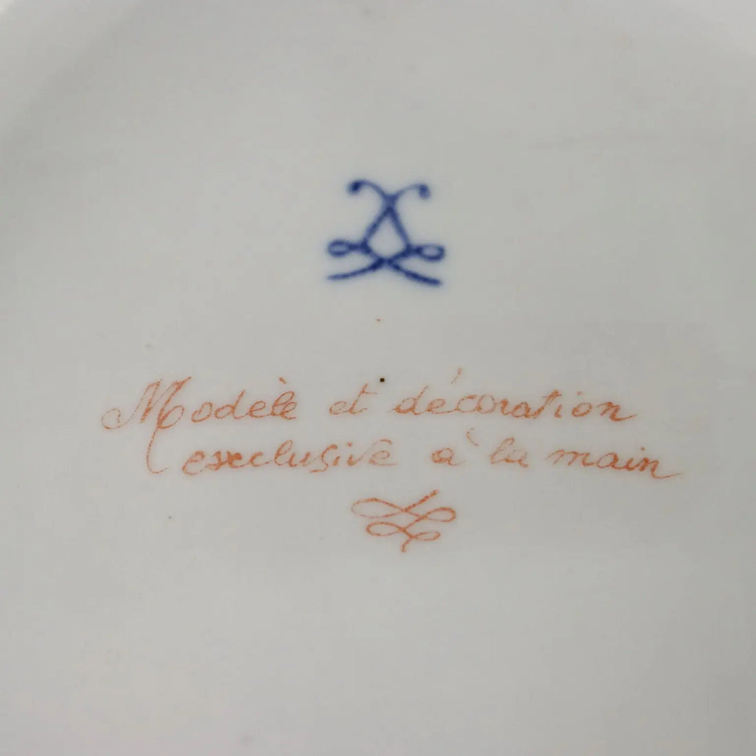 Antique Basket Coloured Limoges Porcelain France XX Century - France, Second Half XX Century | Antiques | Ceramics Products
