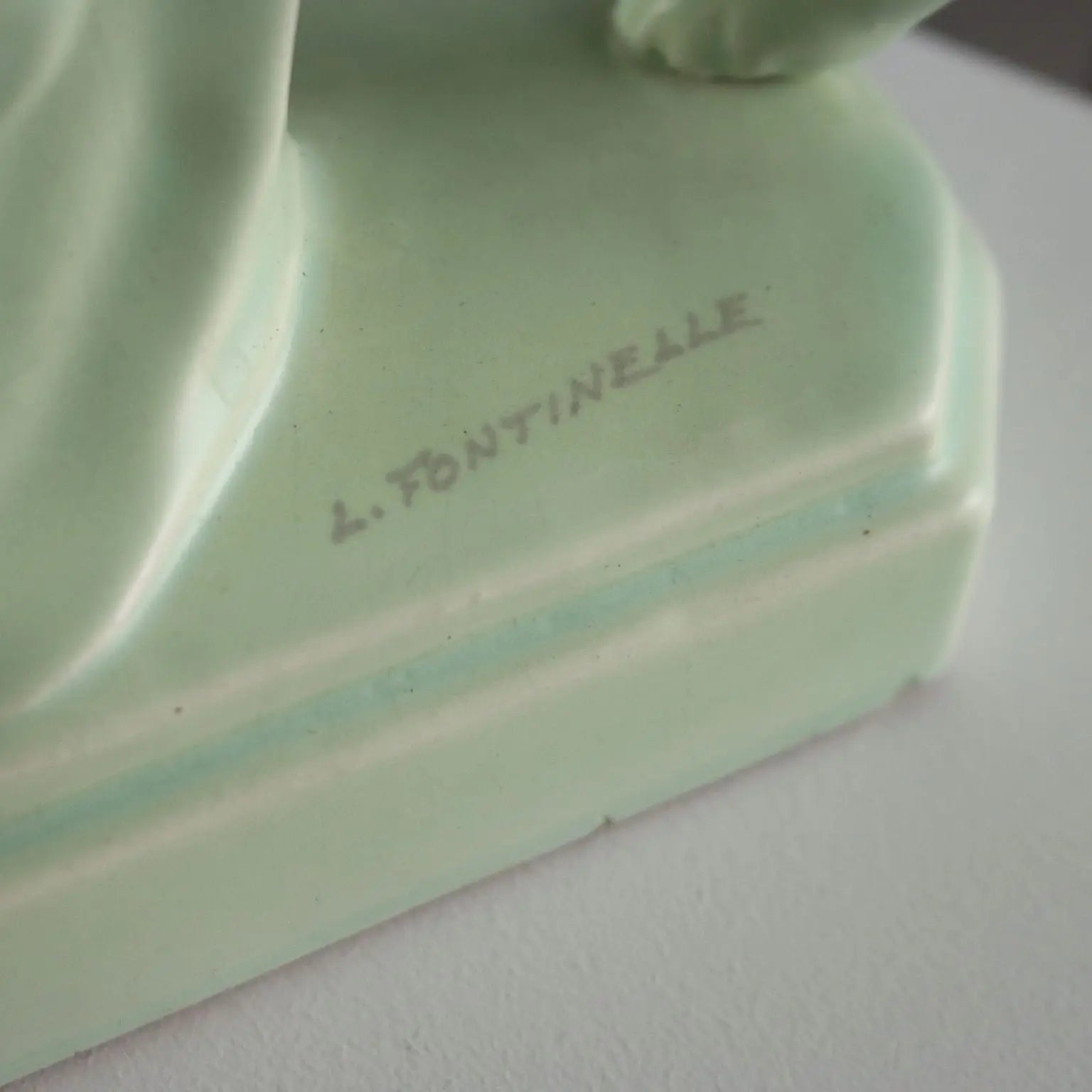 Earthenware Sculpture by Louis Fontinelle - France 1900s