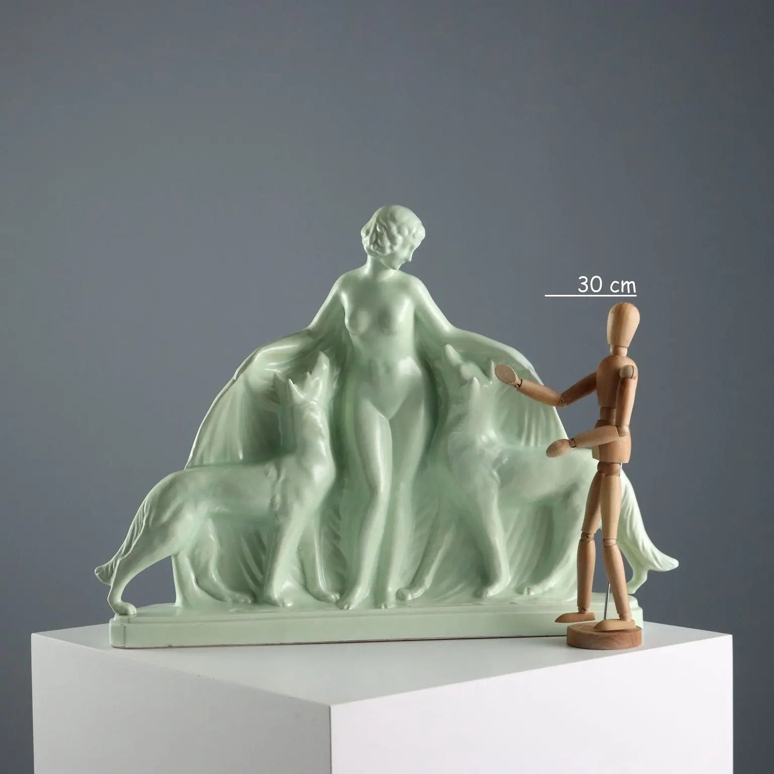 Earthenware Sculpture by Louis Fontinelle - France 1900s