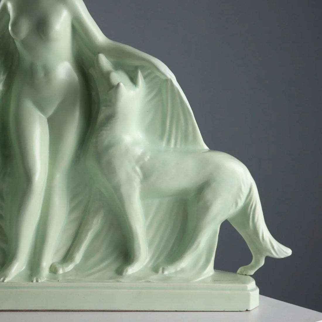 Earthenware Sculpture by Louis Fontinelle - France 1900s