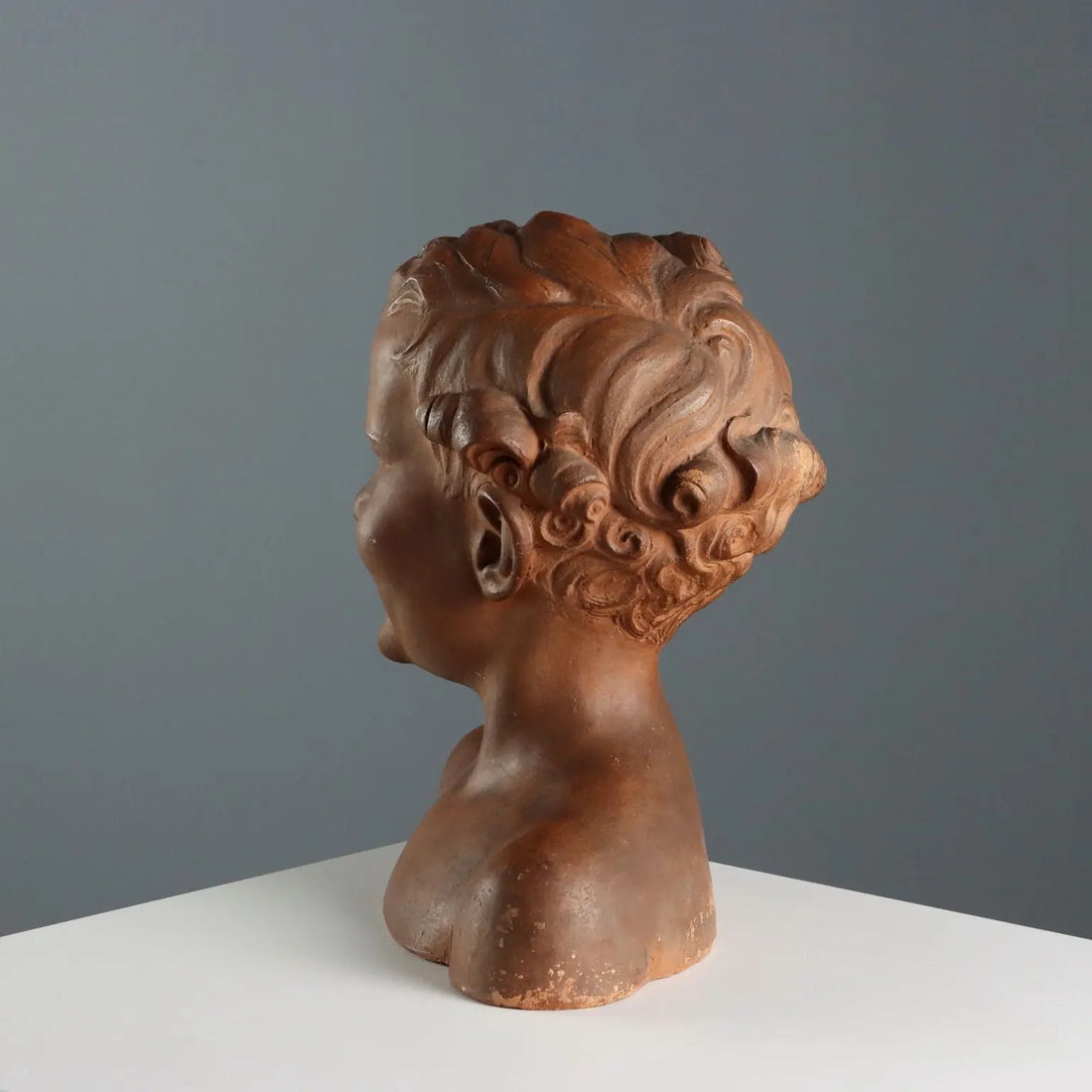 Terracotta Bust of a Boy - Italy 1900s
