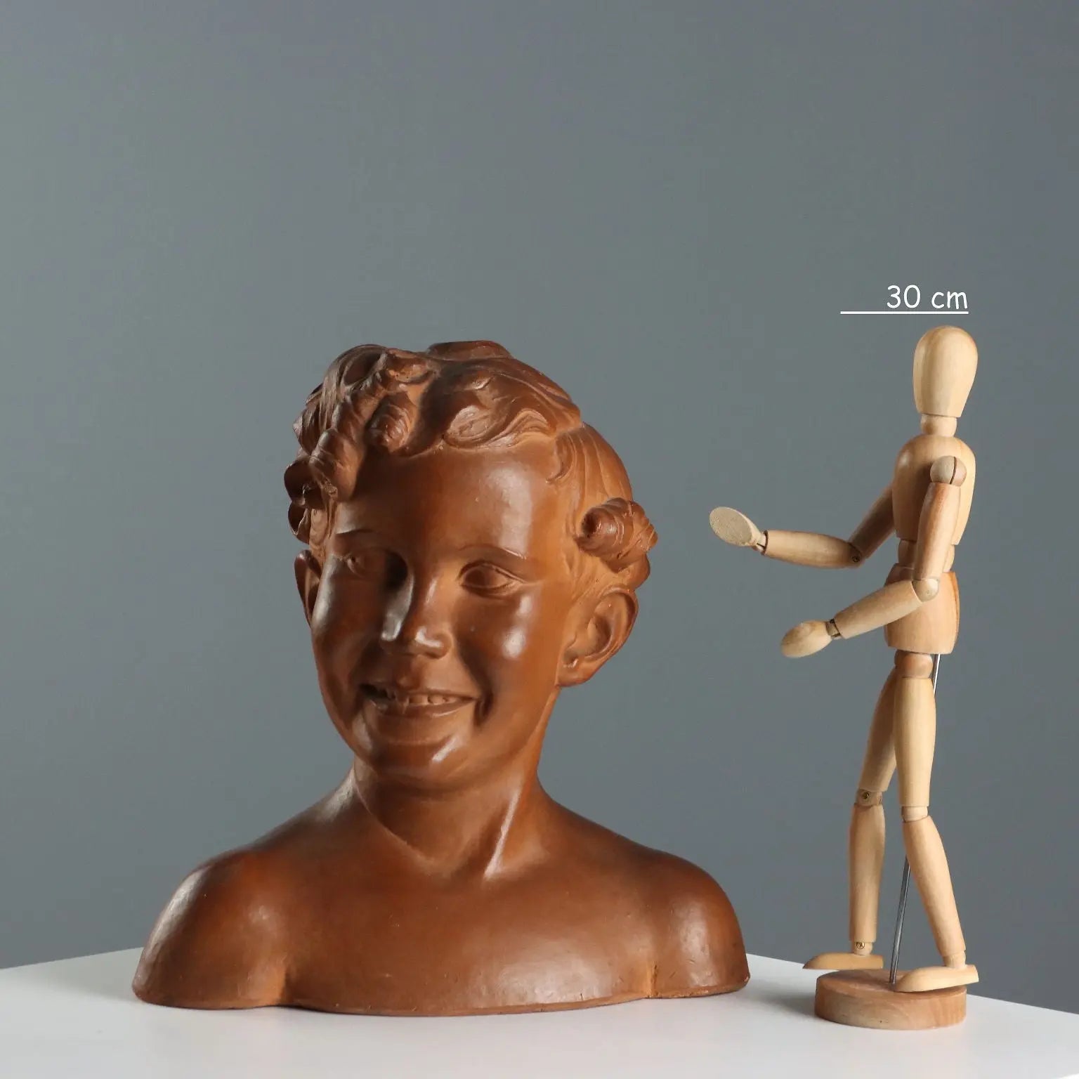 Terracotta Bust - Italy 20th Century