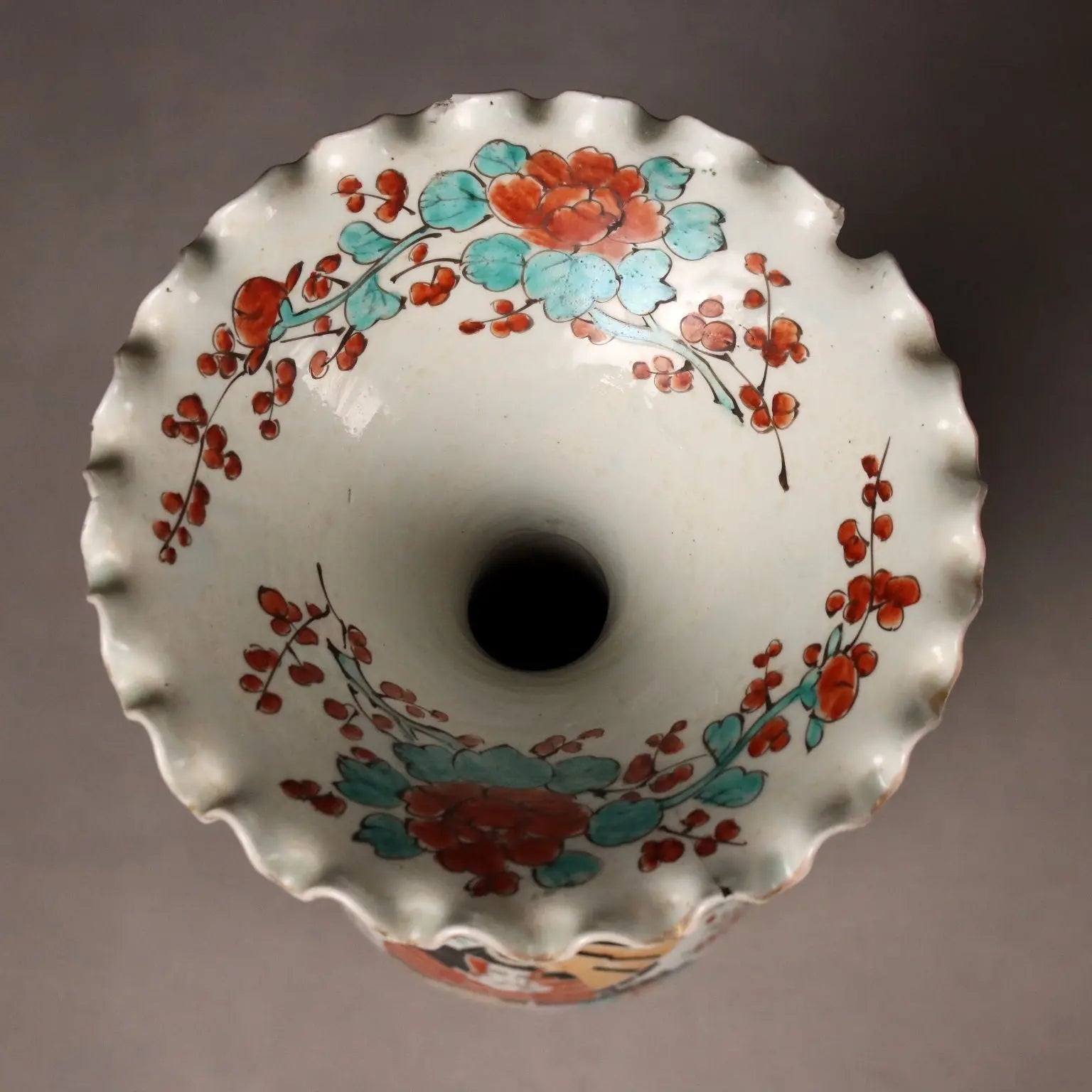 Japanese Trumpet Vases Taisho Era 1910-1920