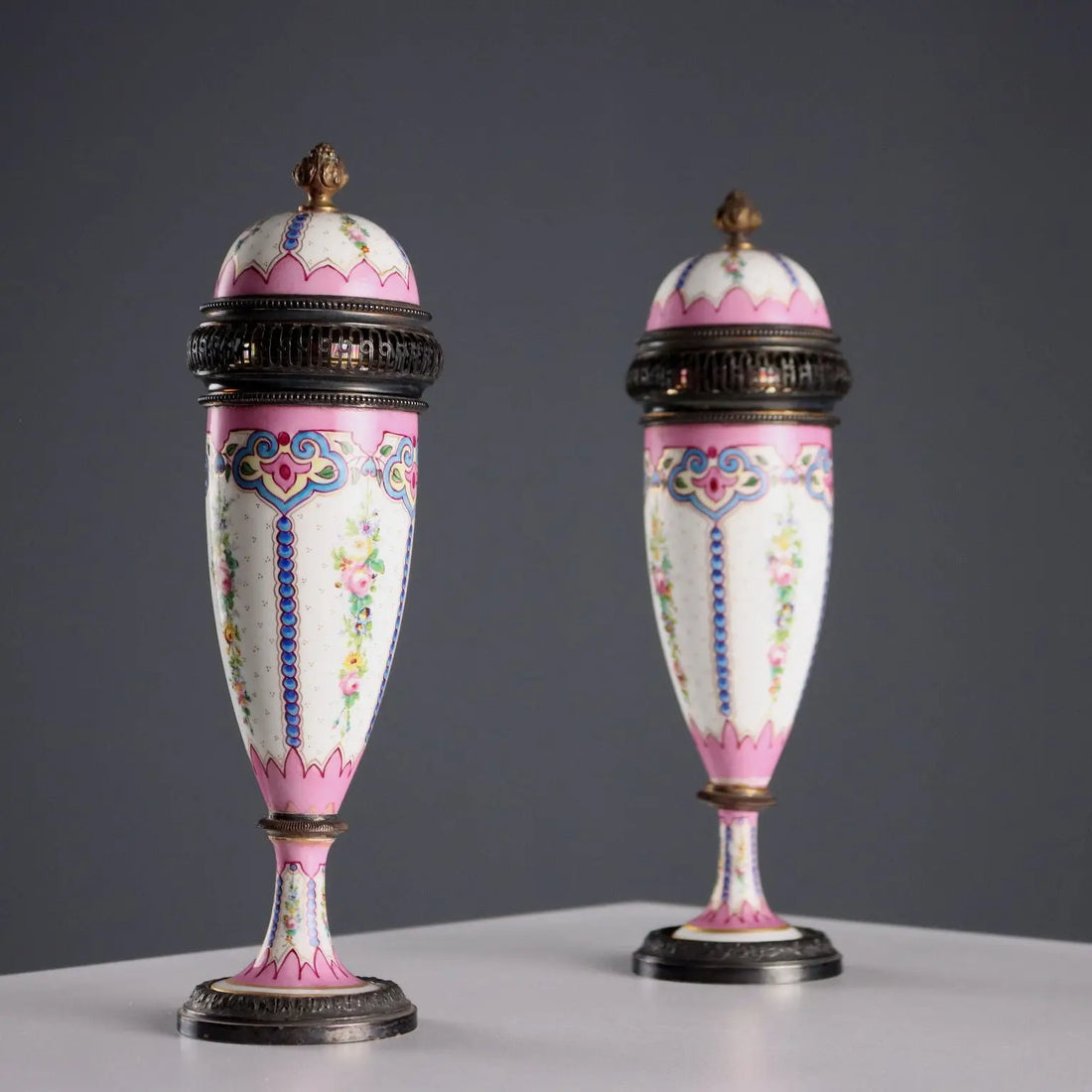 Antique Fragrance Diffusers Silver Limoges Porcelain France XX Century - France, Early XX Century | Antiques | Ceramics Products
