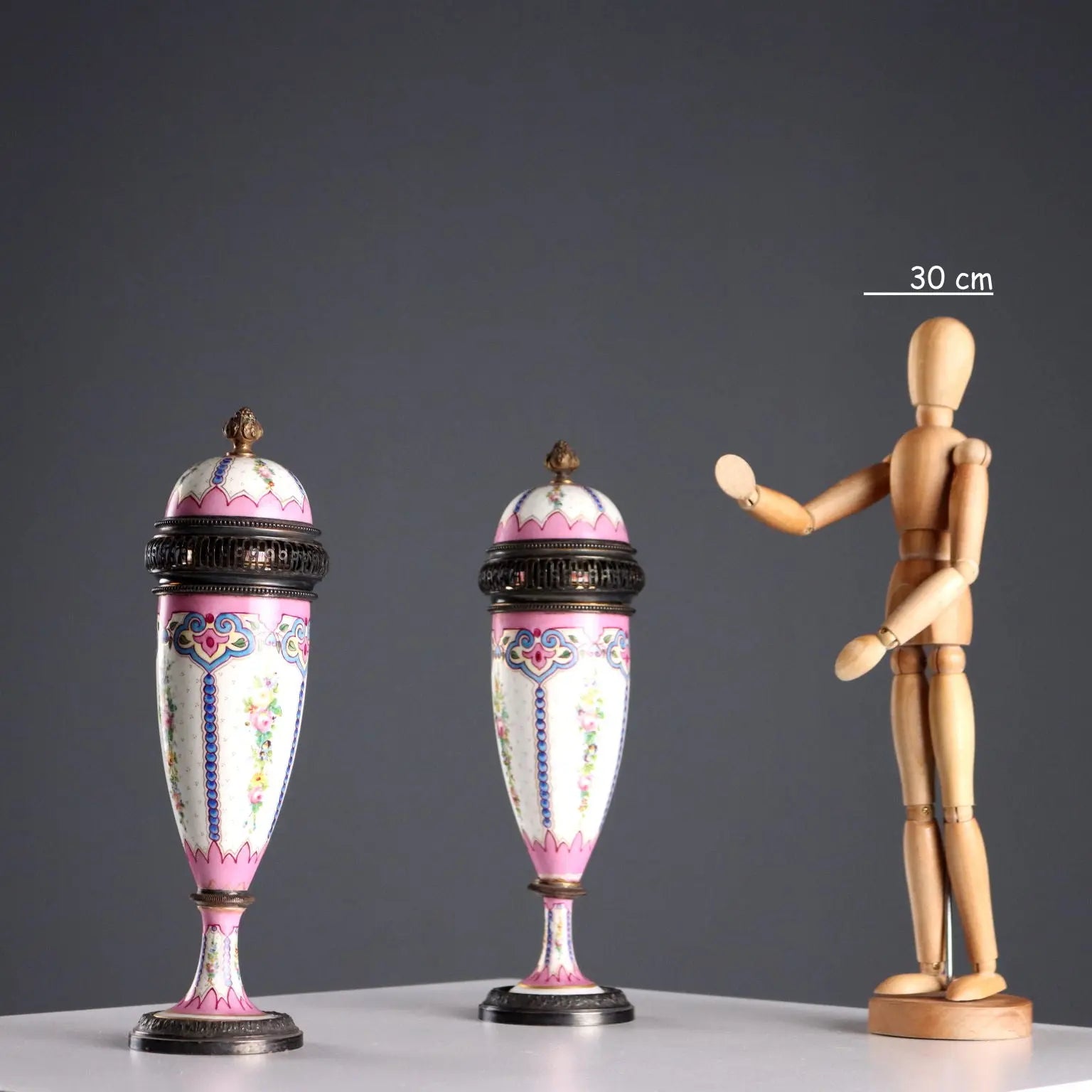 Antique Fragrance Diffusers Silver Limoges Porcelain France XX Century - France, Early XX Century | Antiques | Ceramics Products