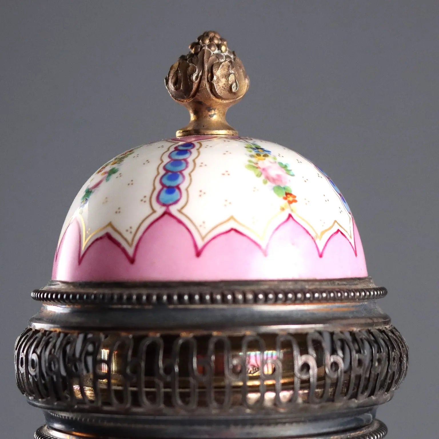 Antique Fragrance Diffusers Silver Limoges Porcelain France XX Century - France, Early XX Century | Antiques | Ceramics Products