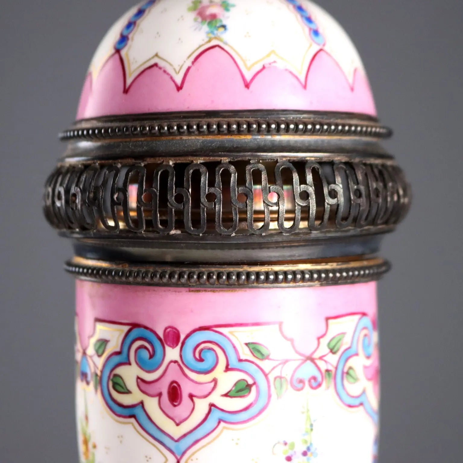 Antique Fragrance Diffusers Silver Limoges Porcelain France XX Century - France, Early XX Century | Antiques | Ceramics Products