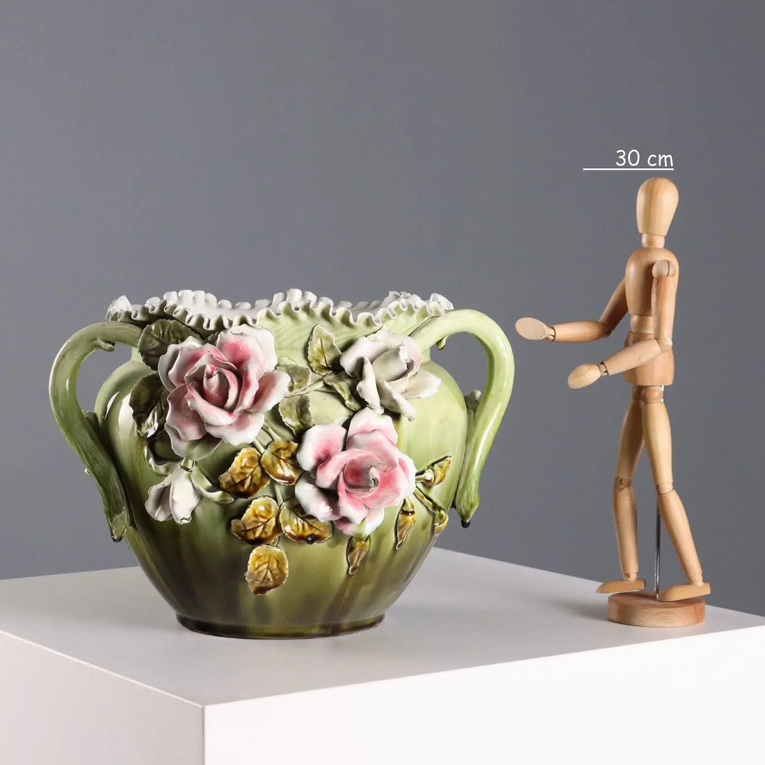 Antique Cache Pot Ceramic Decorations Europe XX Century - Europe, Early XX Century | Antiques | Ceramics Products