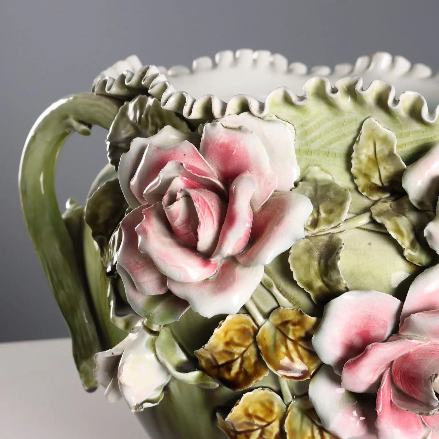 Antique Cache Pot Ceramic Decorations Europe XX Century - Europe, Early XX Century | Antiques | Ceramics Products