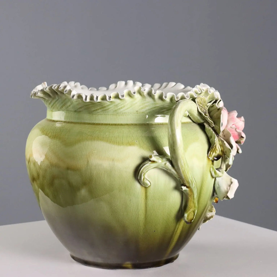 Antique Cache Pot Ceramic Decorations Europe XX Century - Europe, Early XX Century | Antiques | Ceramics Products