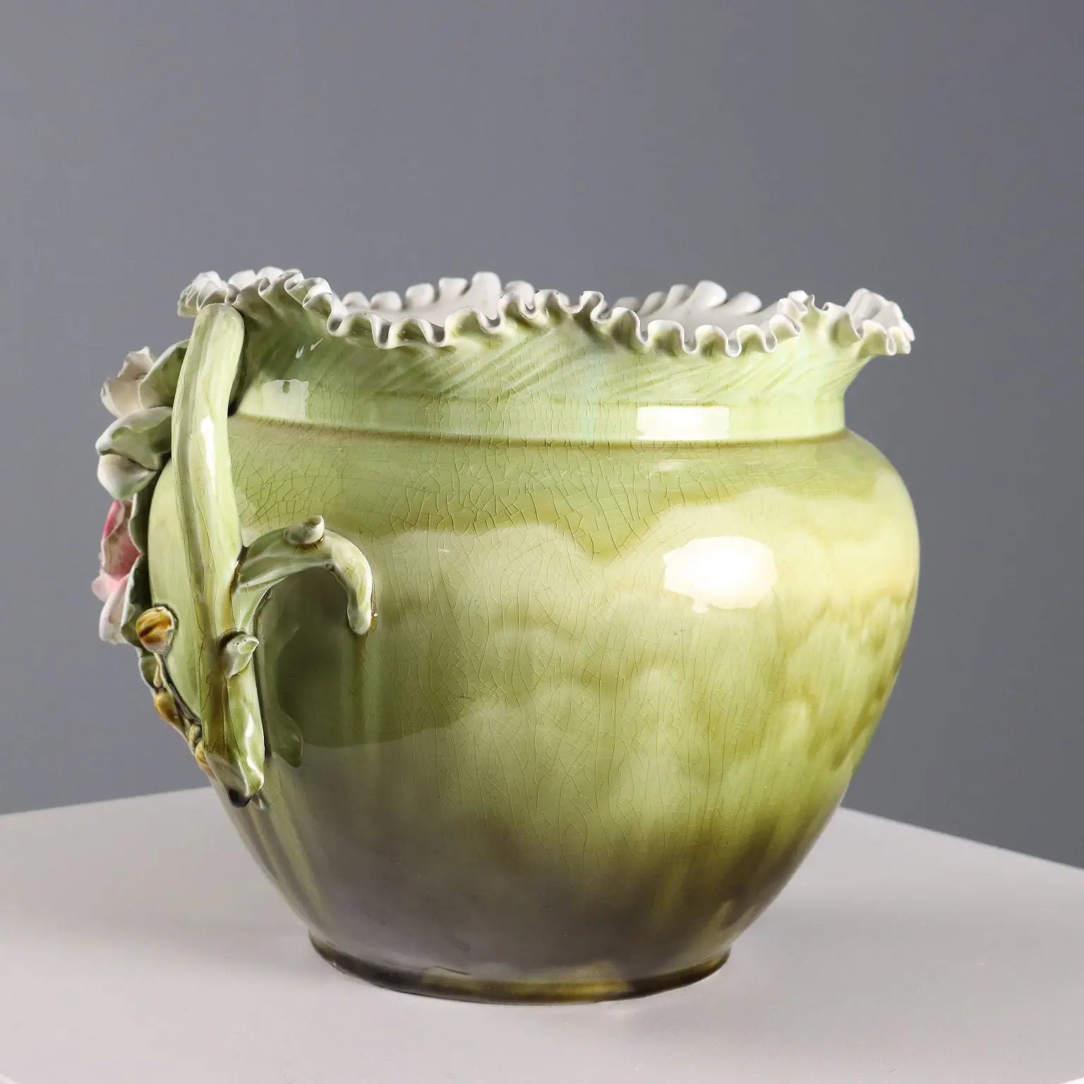Antique Cache Pot Ceramic Decorations Europe XX Century - Europe, Early XX Century | Antiques | Ceramics Products