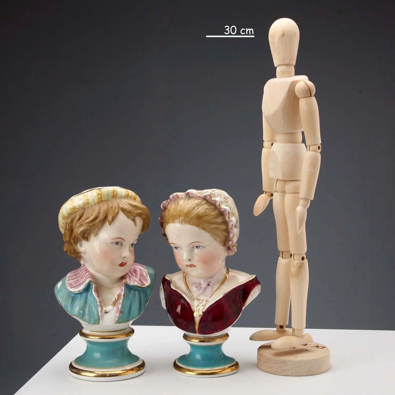 Antique Busts Wallendorf Porcelain Germany XX Century - Germany, Early XX Century | Antiques | Ceramics Products