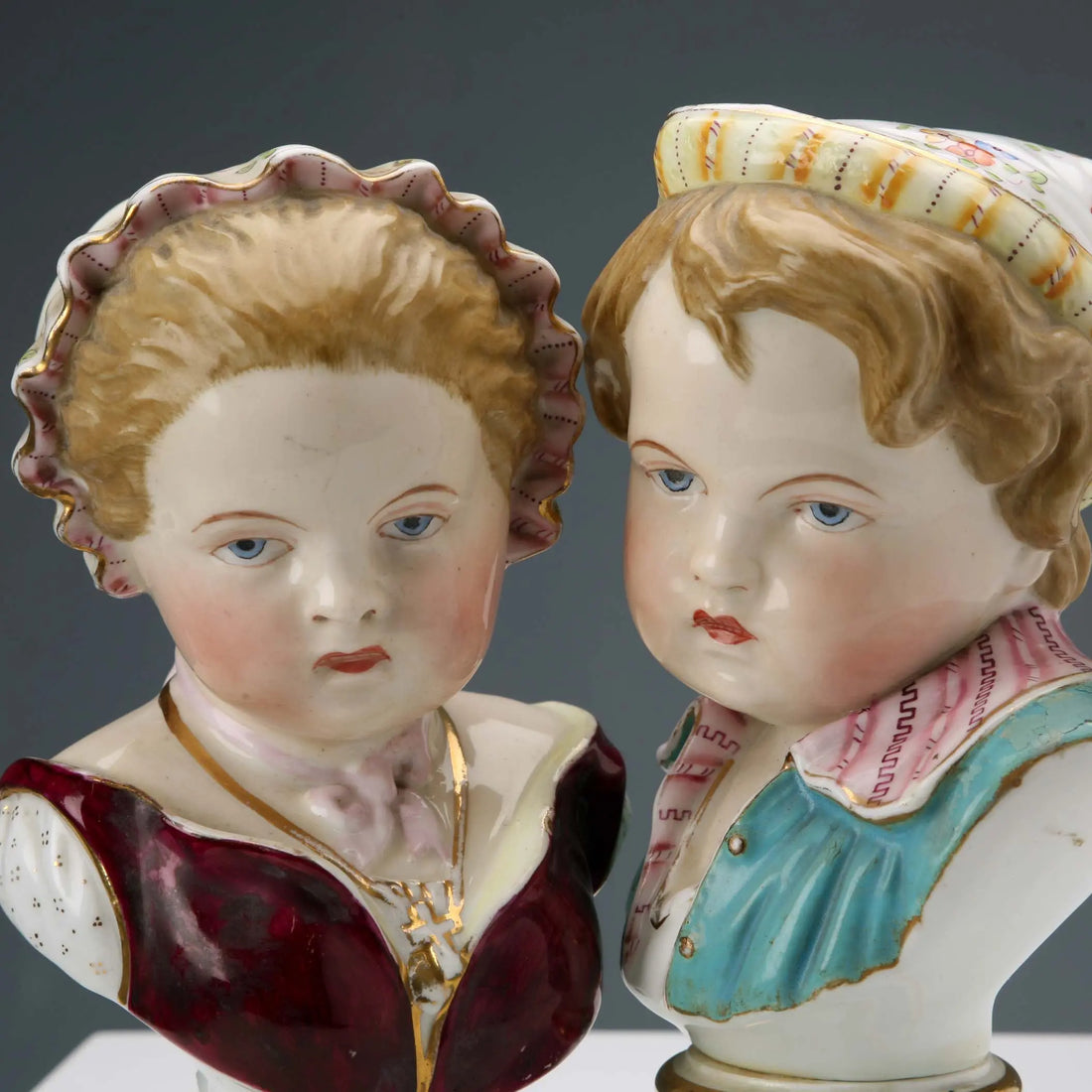 Antique Busts Wallendorf Porcelain Germany XX Century - Germany, Early XX Century | Antiques | Ceramics Products
