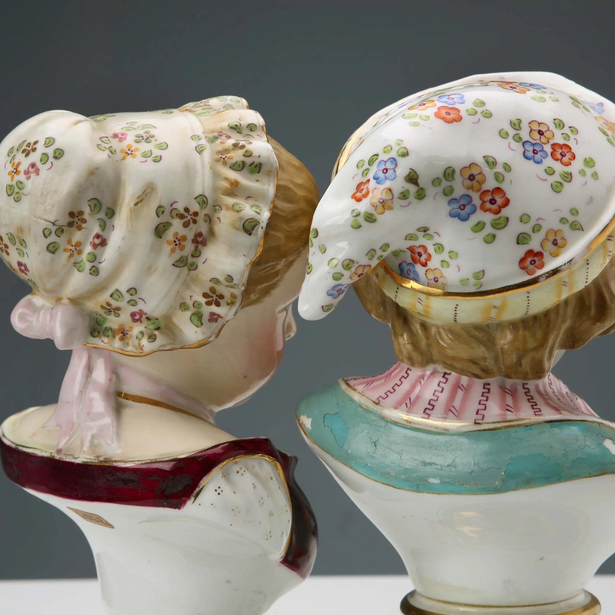 Antique Busts Wallendorf Porcelain Germany XX Century - Germany, Early XX Century | Antiques | Ceramics Products