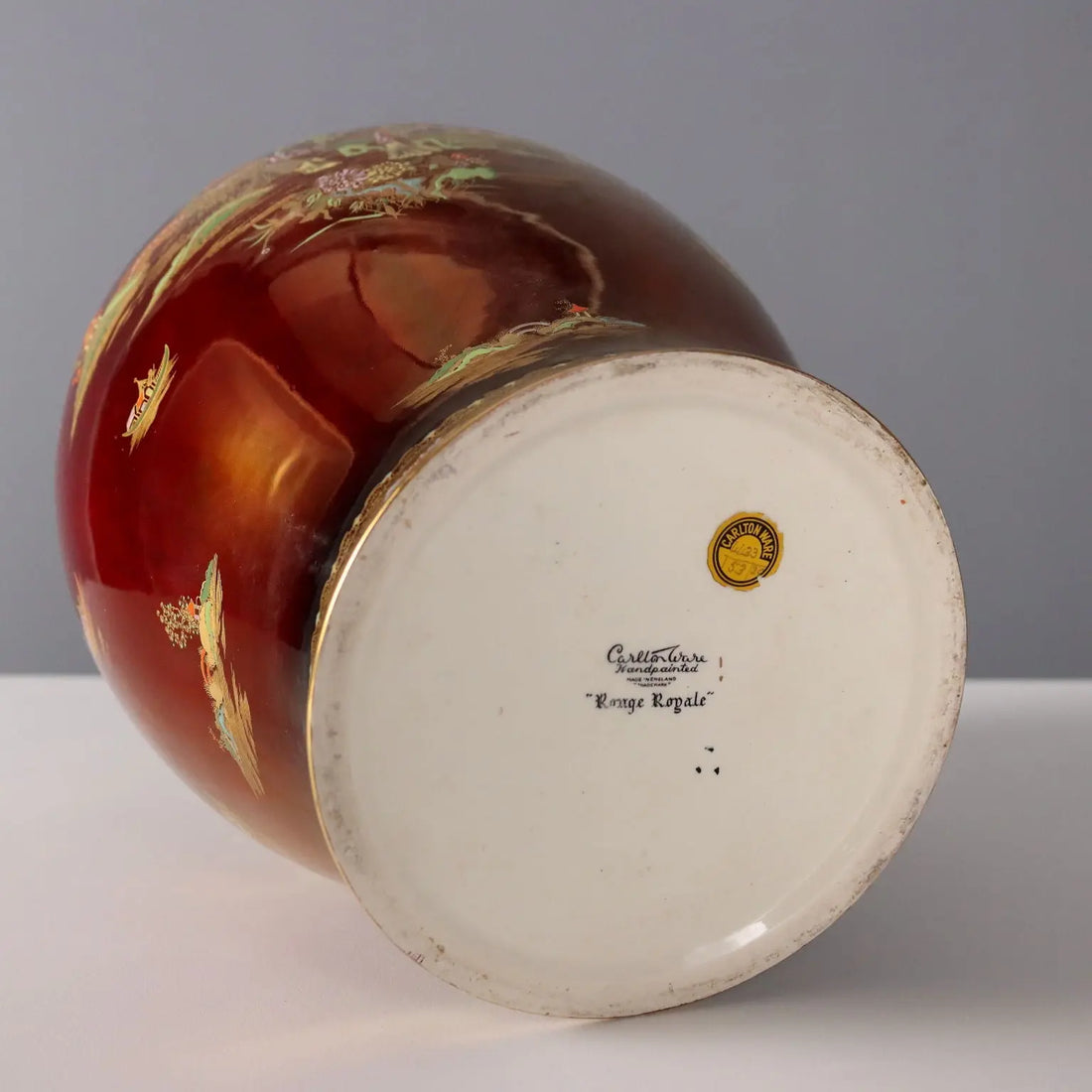 Antique Potiche Vases Ceramic Carlton Ware Decorations XX Century - England, Early XX Century | Antiques | Ceramics Products