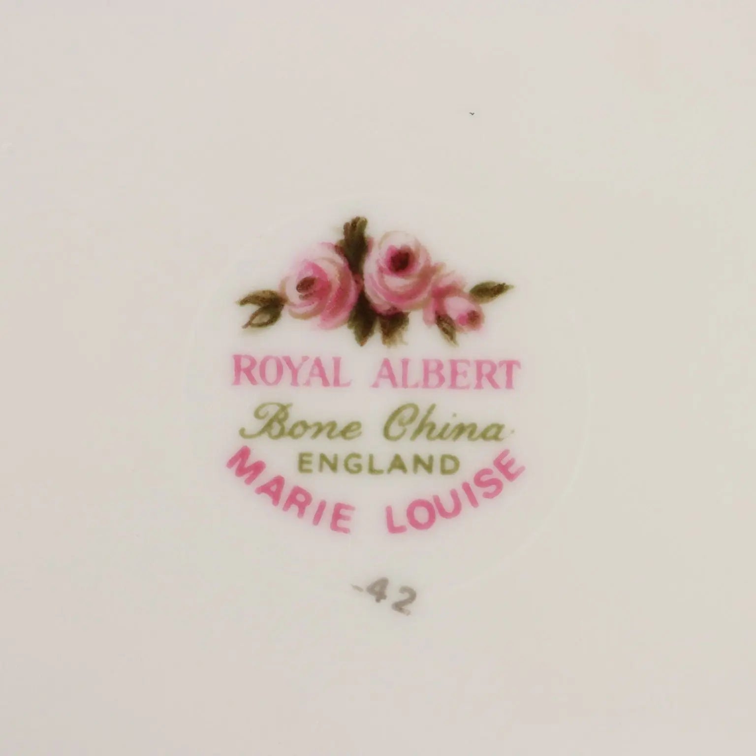 Antique Plate Service Marie Louise Royal Albert England XX Century - England, Second Half XX Century | Antiques | Ceramics Products