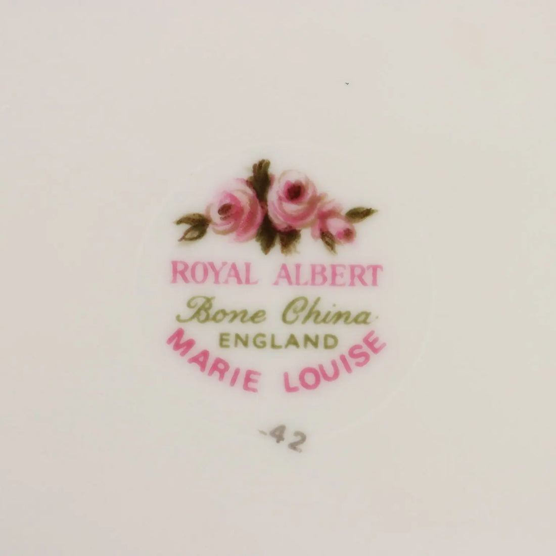 Antique Plate Service Marie Louise Royal Albert England XX Century - England, Second Half XX Century | Antiques | Ceramics Products