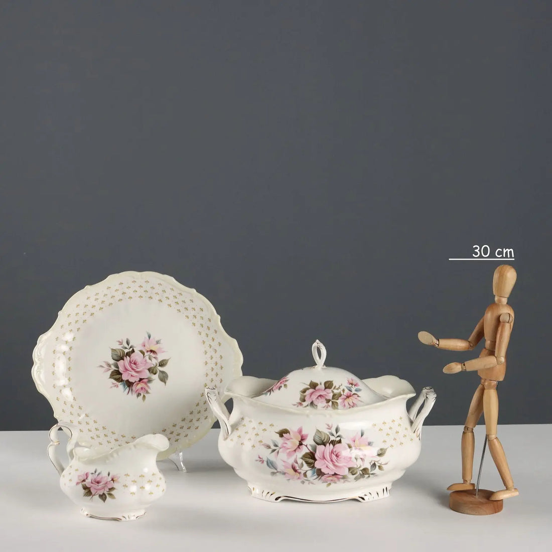 Antique Plate Service Marie Louise Royal Albert England XX Century - England, Second Half XX Century | Antiques | Ceramics Products