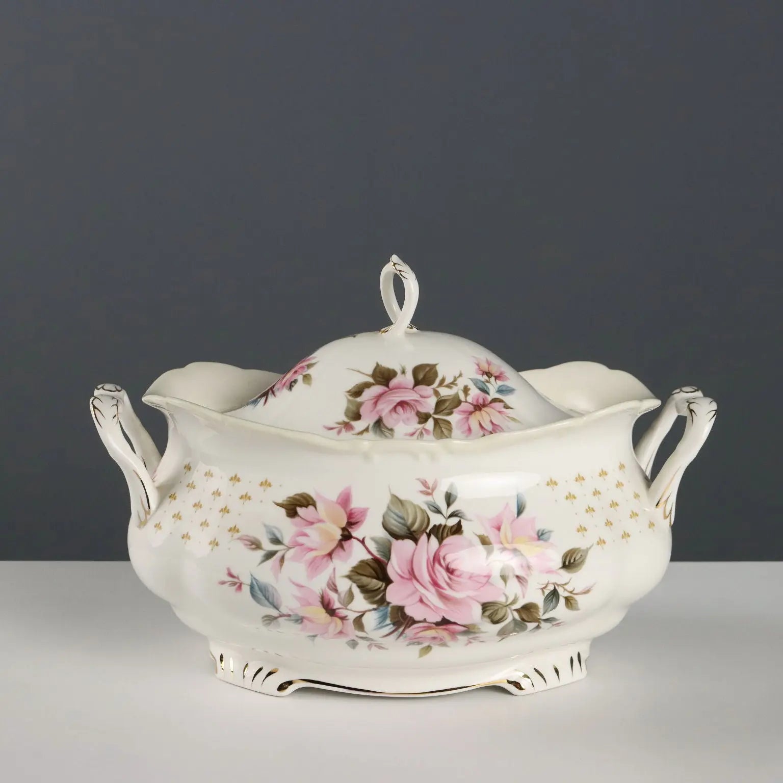 Antique Plate Service Marie Louise Royal Albert England XX Century - England, Second Half XX Century | Antiques | Ceramics Products