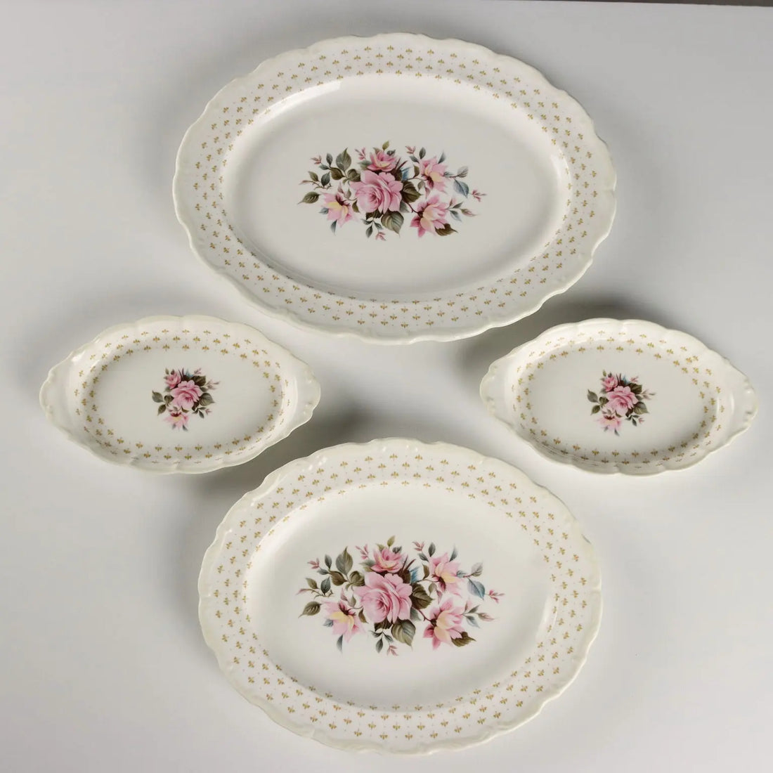 Antique Plate Service Marie Louise Royal Albert England XX Century - England, Second Half XX Century | Antiques | Ceramics Products