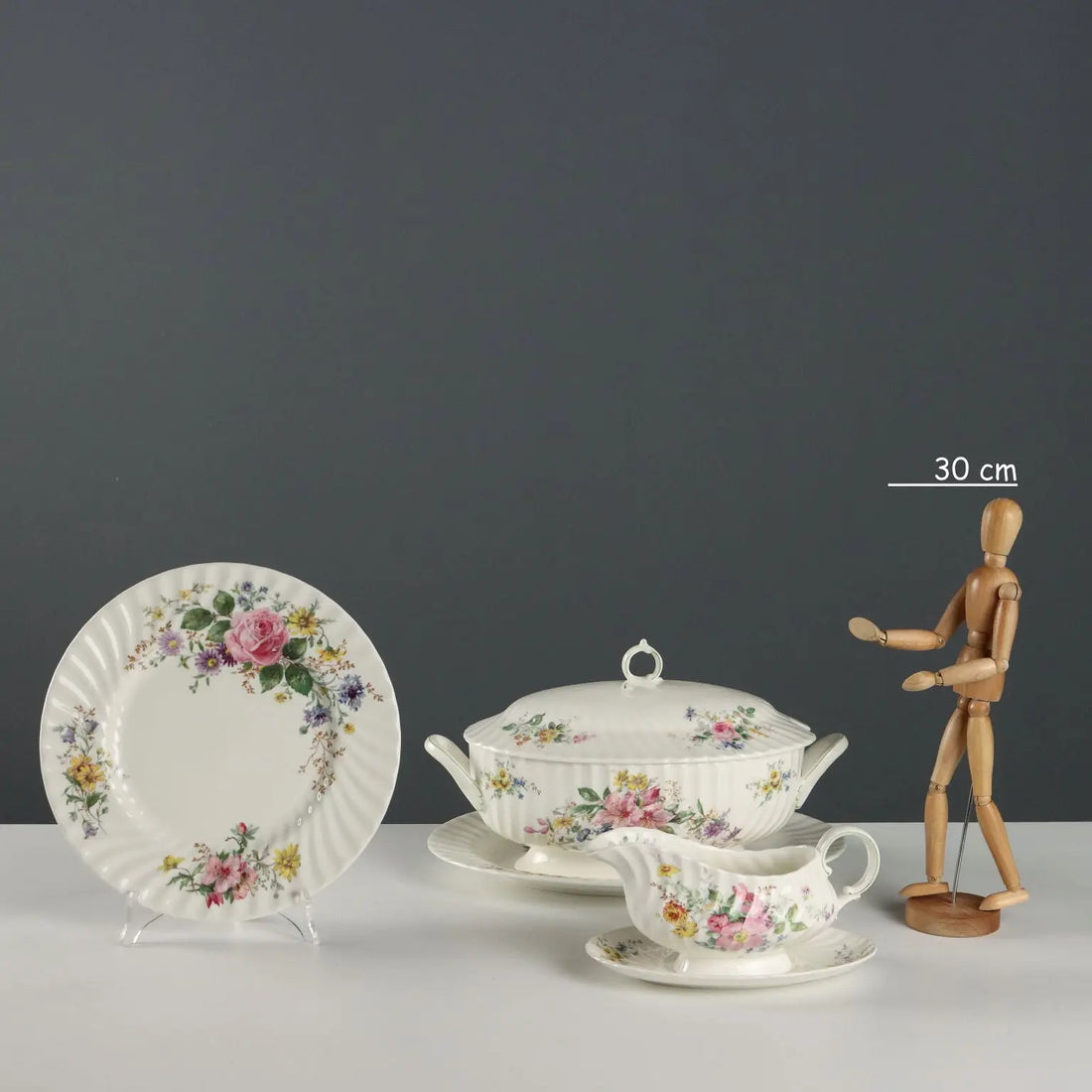 Antique Plate Set Arcadia Royal Doulton United Kingdom XX Century - England, Second Half XX Century | Antiques | Ceramics Products