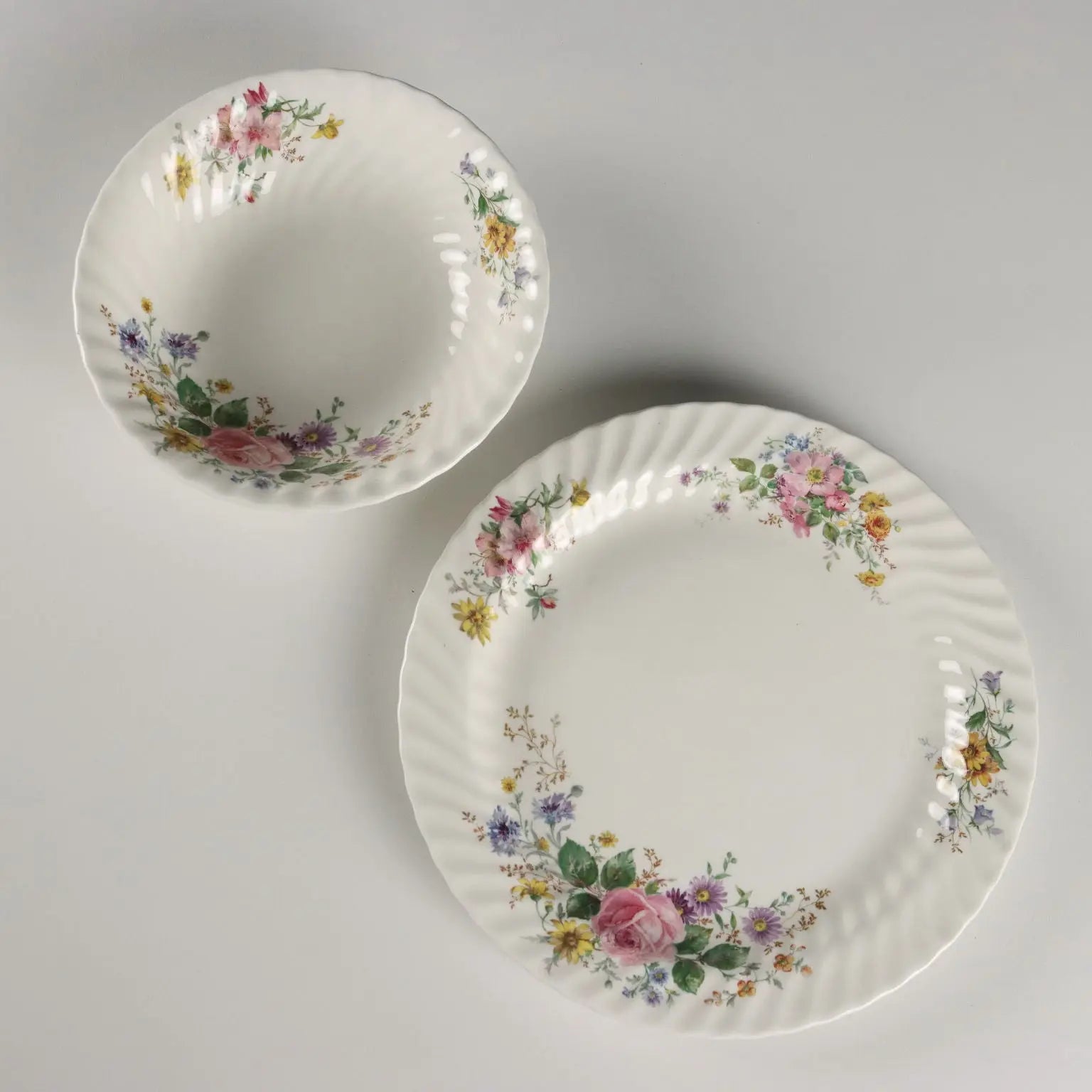 Antique Plate Set Arcadia Royal Doulton United Kingdom XX Century - England, Second Half XX Century | Antiques | Ceramics Products