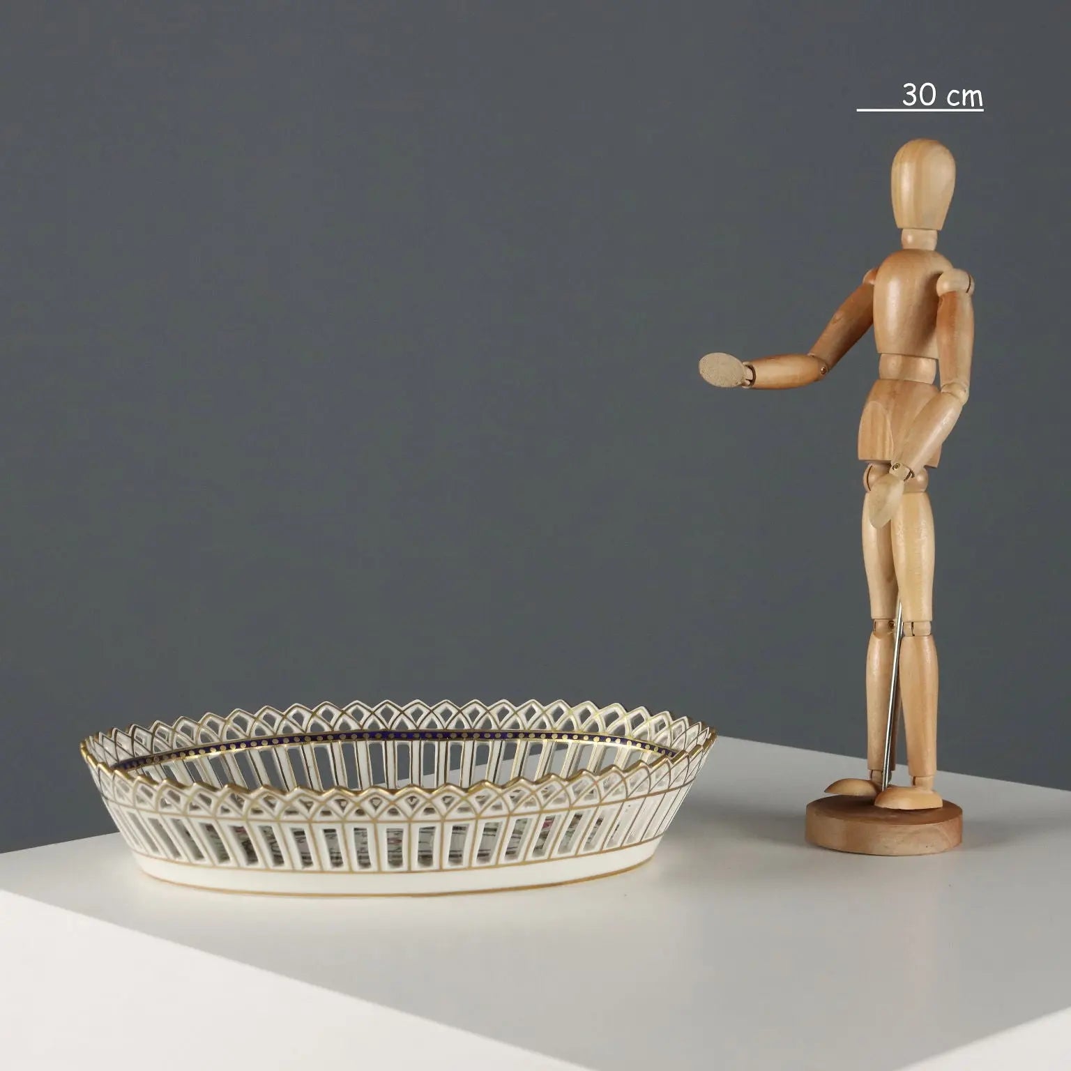Antique Porcelain Basket Potschappel Man. Germany XX Century - Germany, Early XX Century | Antiques | Ceramics Products