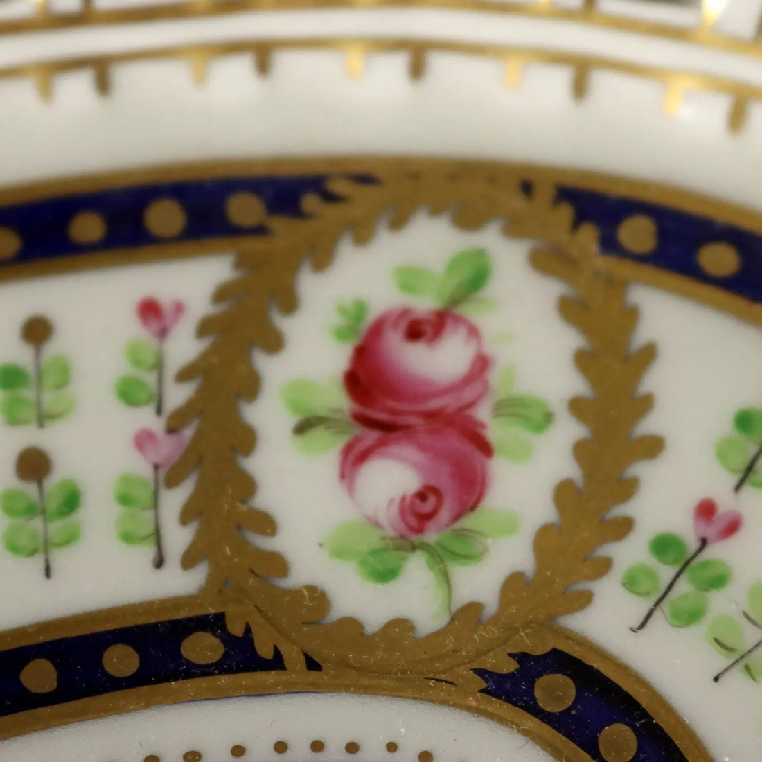 Antique Porcelain Basket Potschappel Man. Germany XX Century - Germany, Early XX Century | Antiques | Ceramics Products